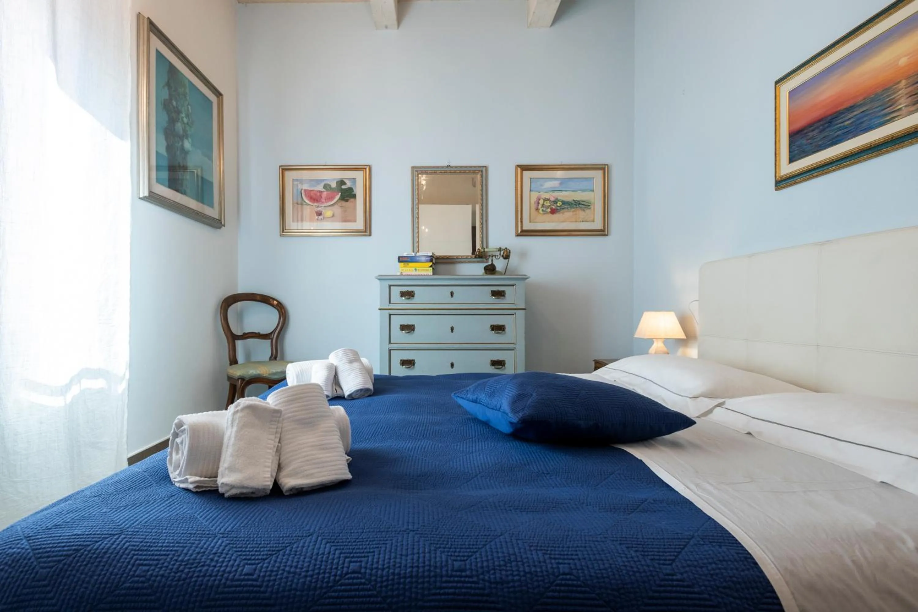 Bed in Al Battistero Luxury Suite