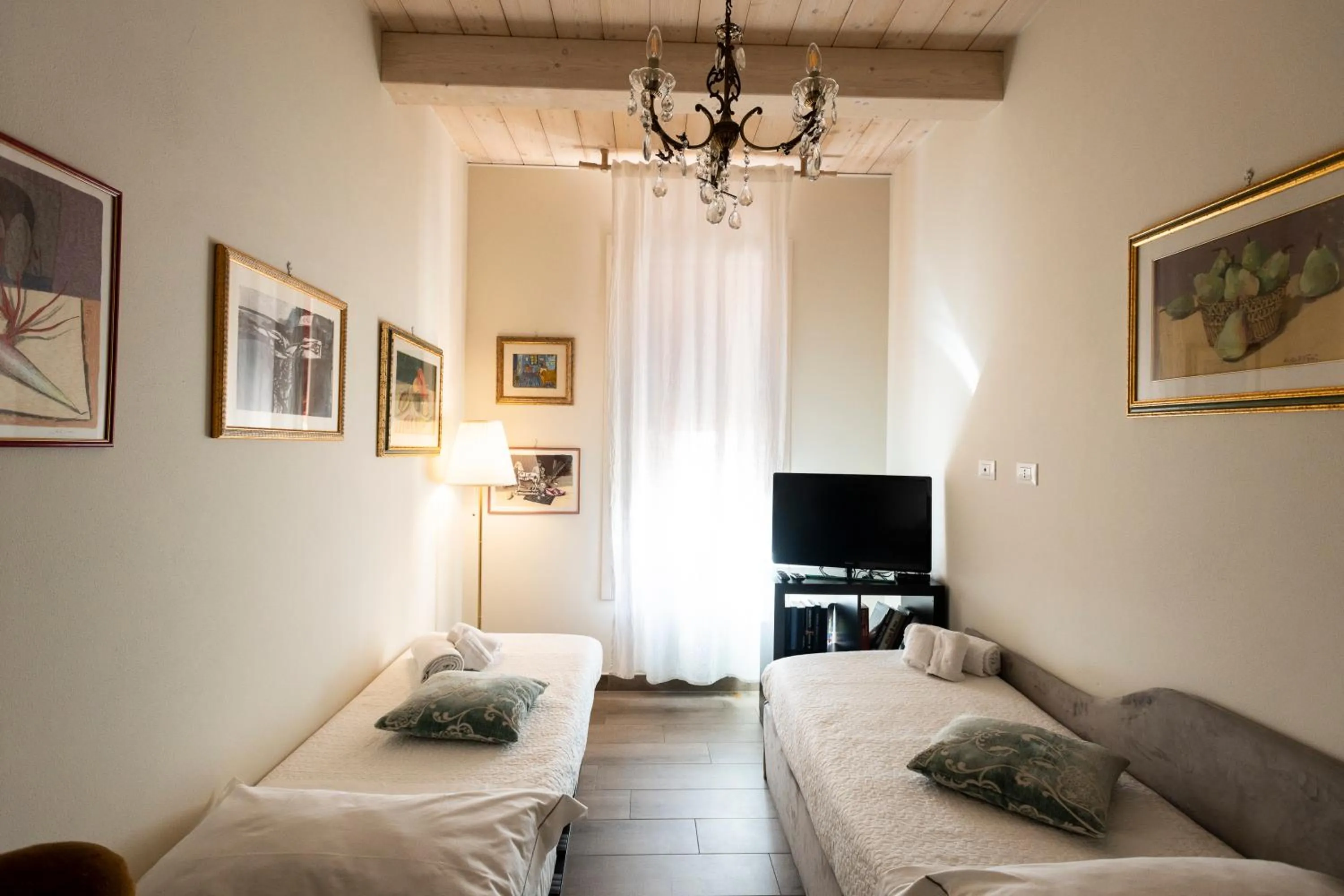 Bed in Al Battistero Luxury Suite