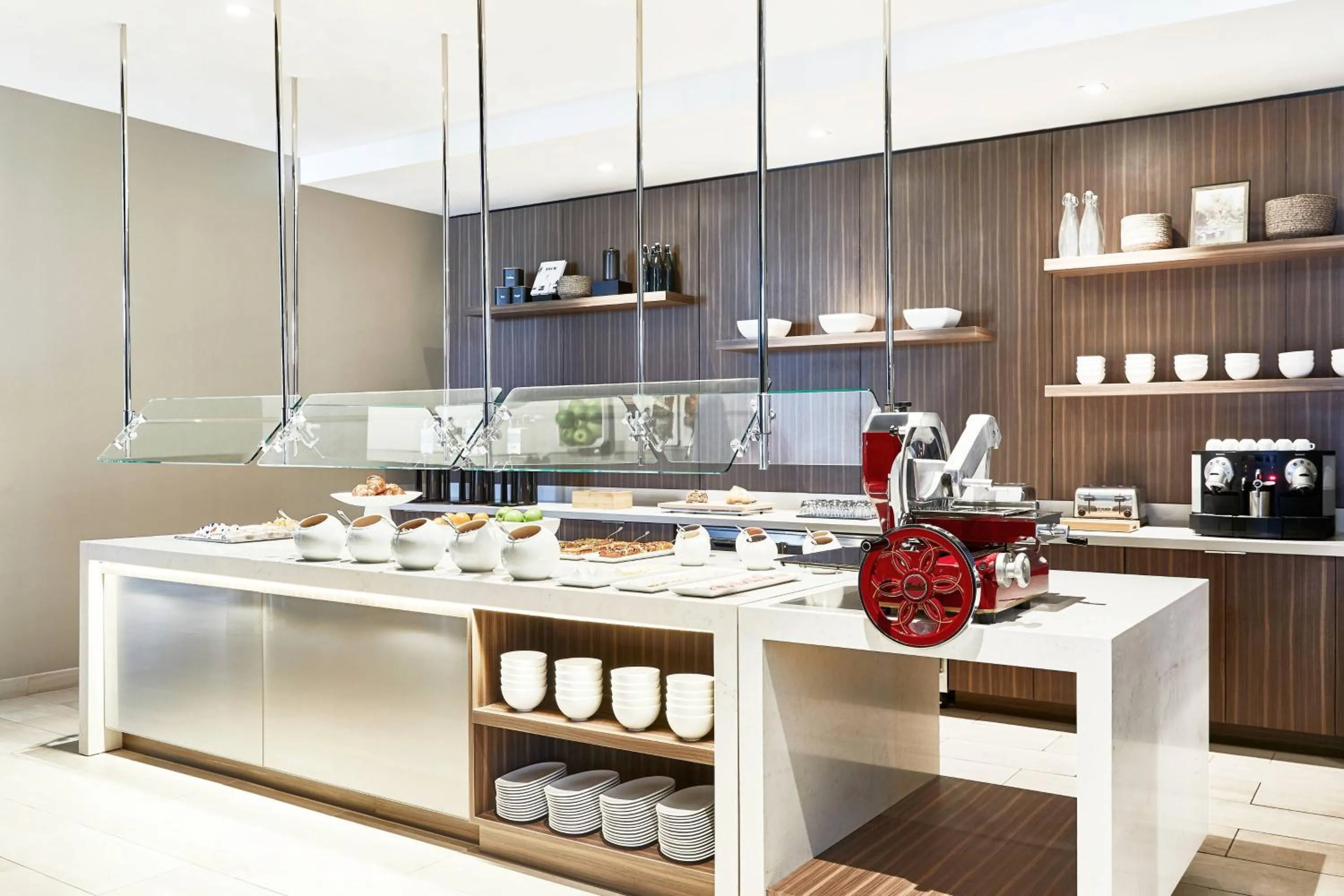 Kitchen or kitchenette in AC Hotel by Marriott Huntsville Downtown