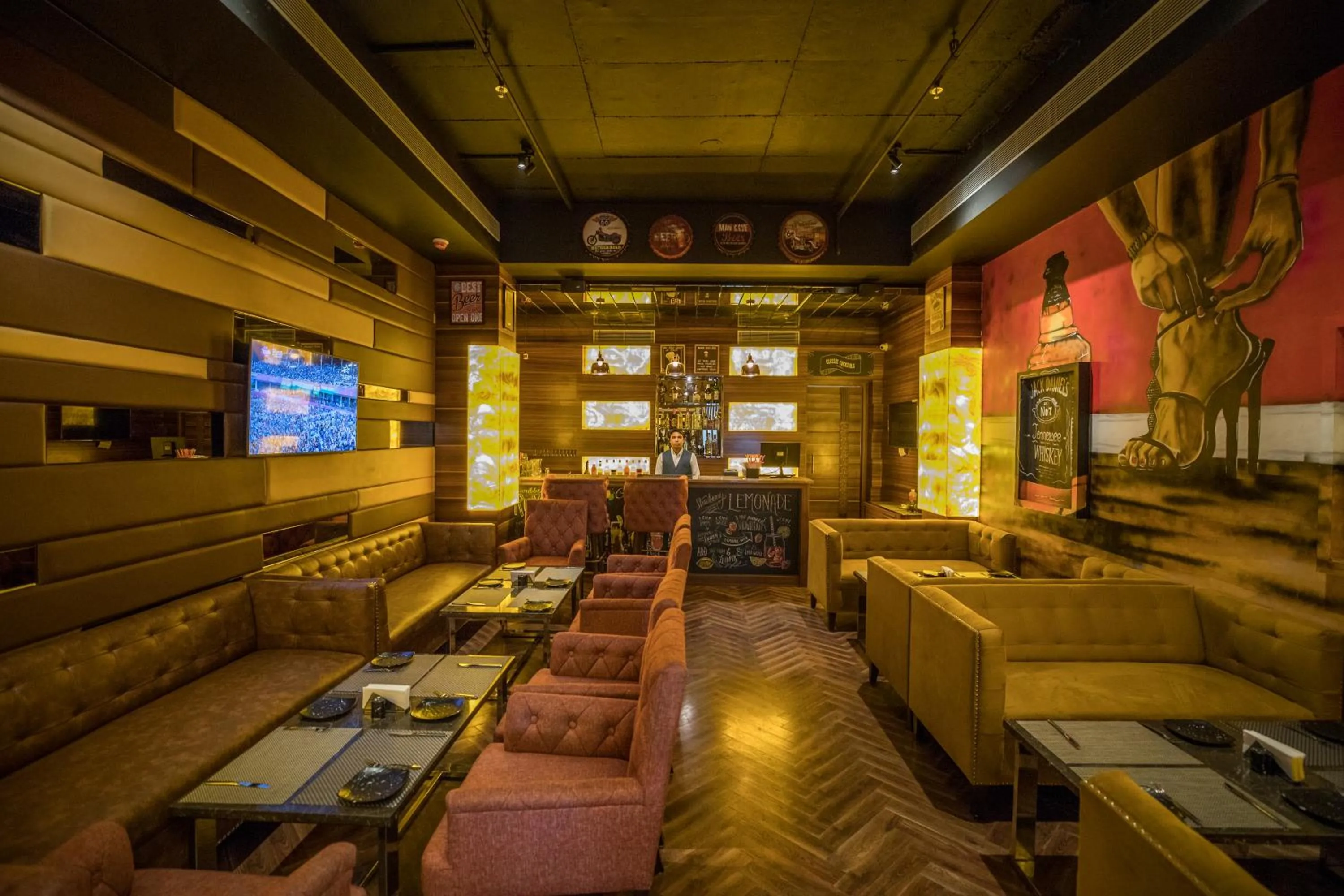 Lounge or bar in Ramada by Wyndham Kapurthala