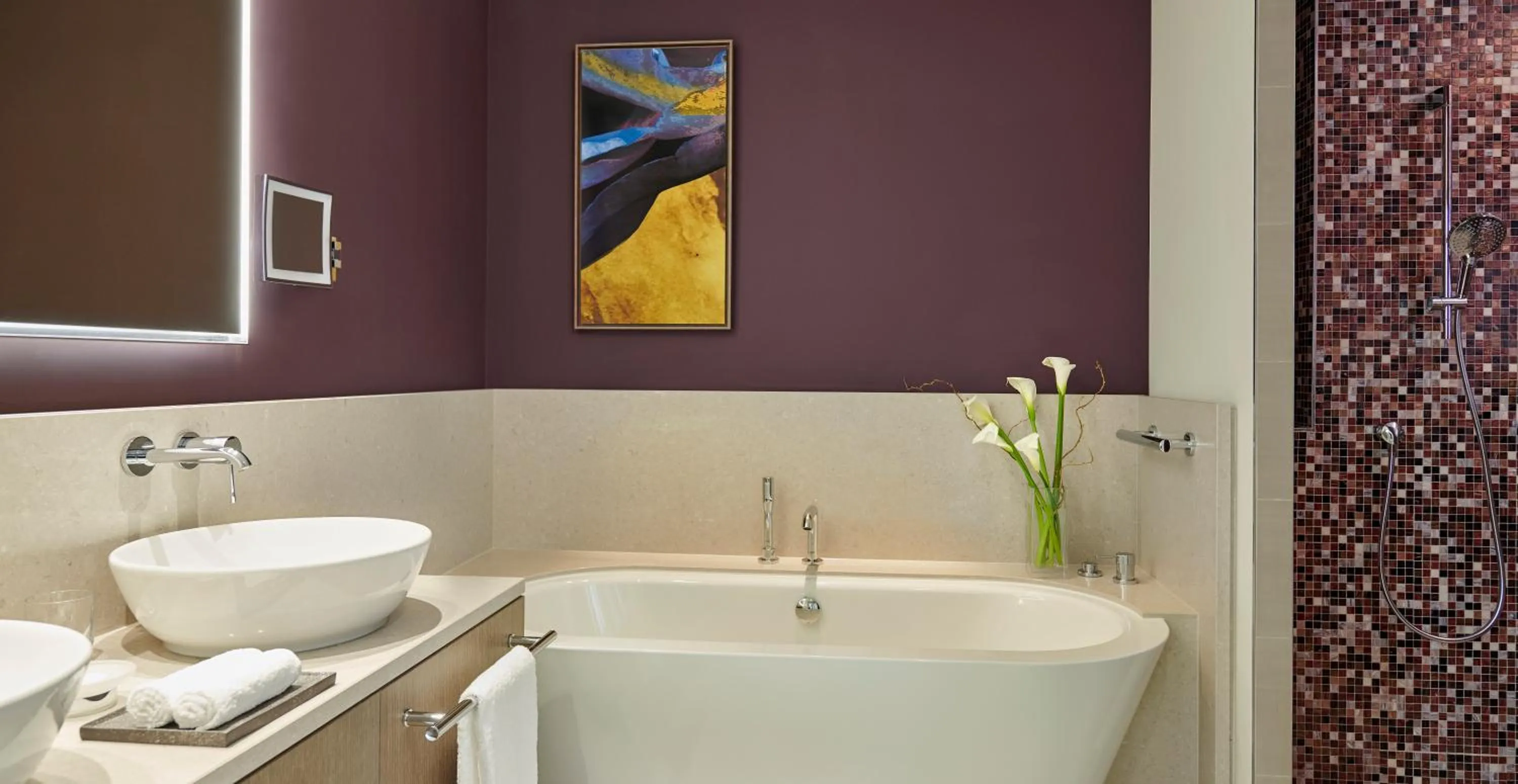 Shower in InterContinental Lyon - Hotel Dieu by IHG