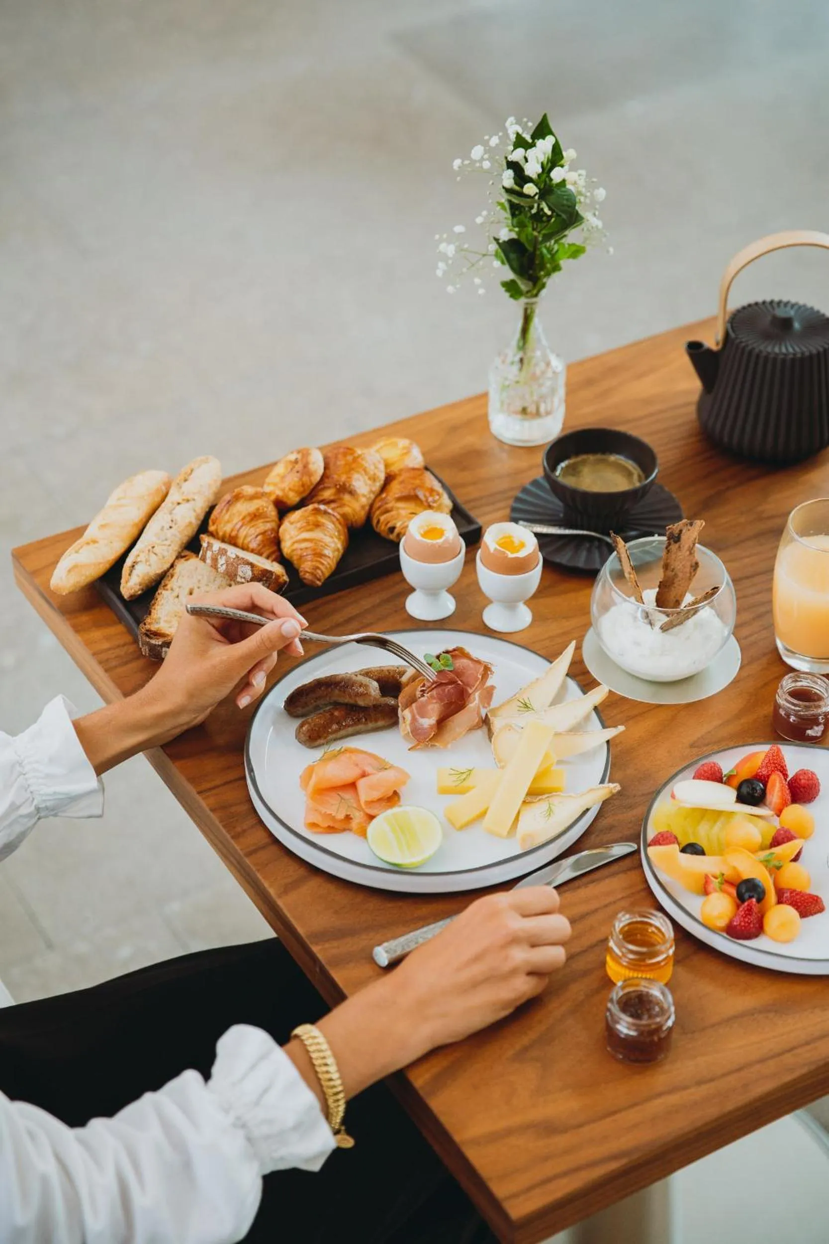 Patio in InterContinental Lyon - Hotel Dieu by IHG