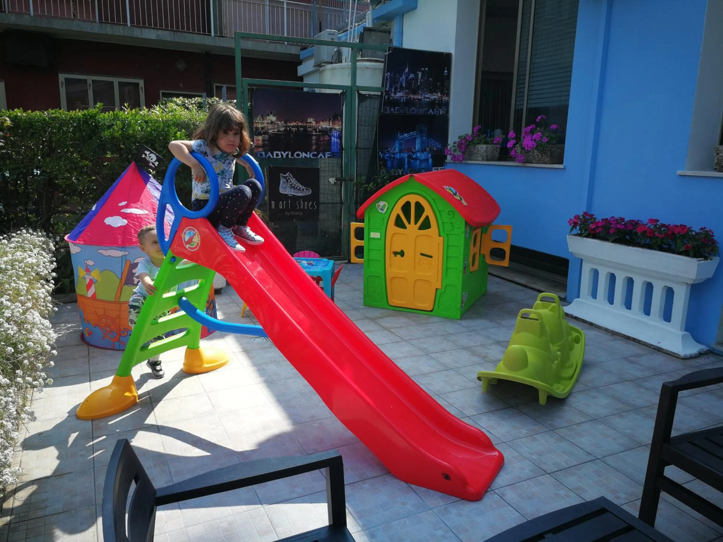 Children play ground, Children's Play Area in Hotel Centrale