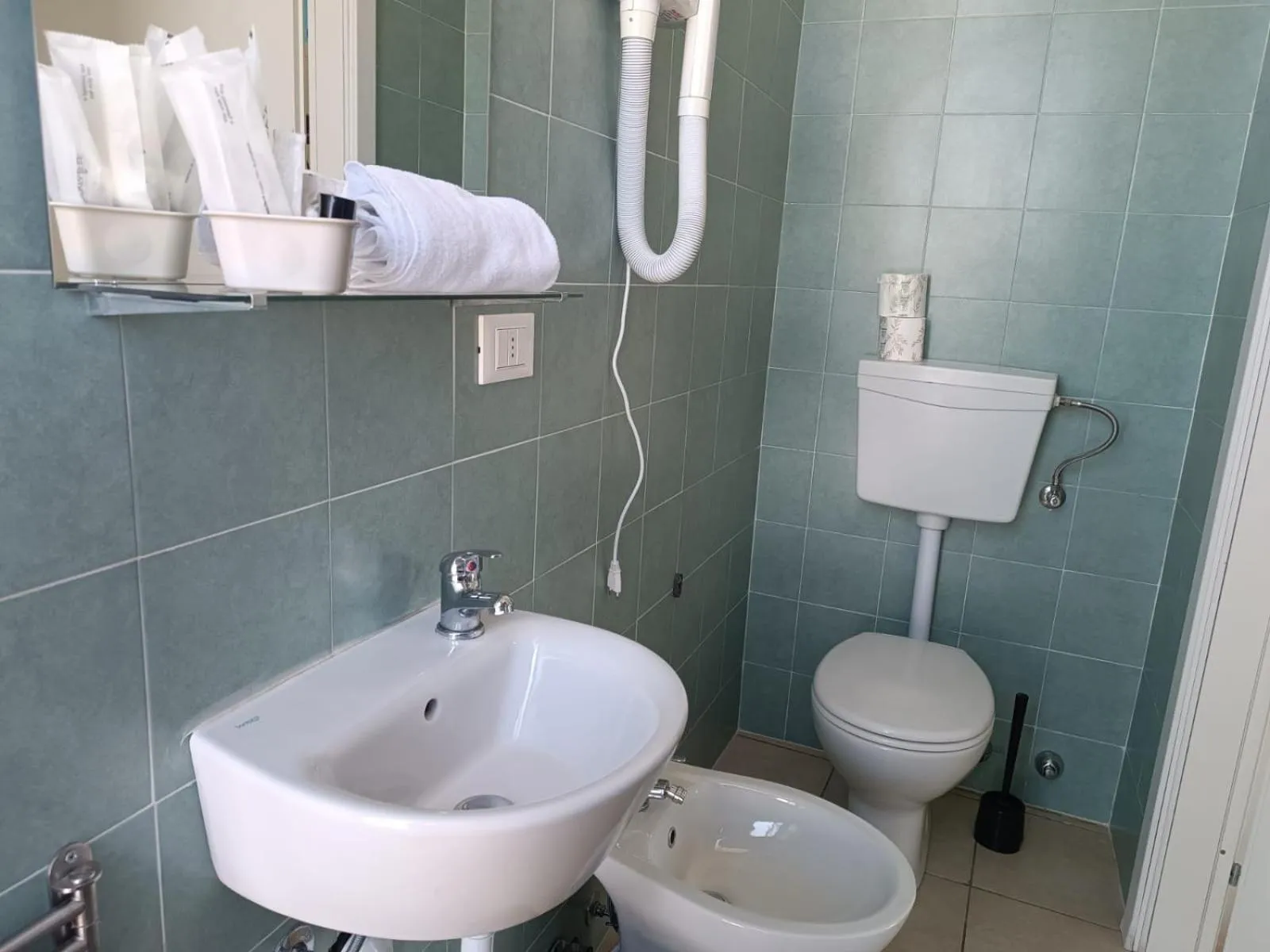 Bathroom in Hotel Centrale