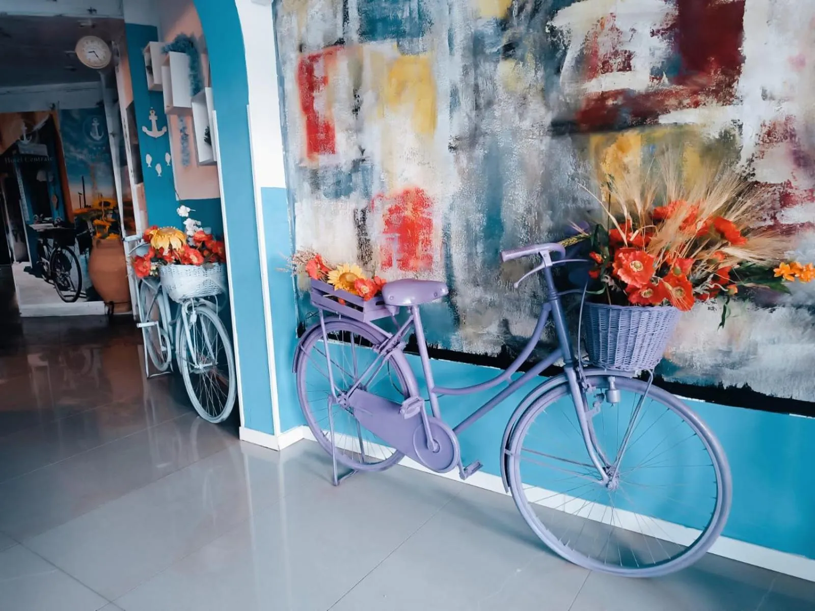 Lobby or reception in Hotel Centrale
