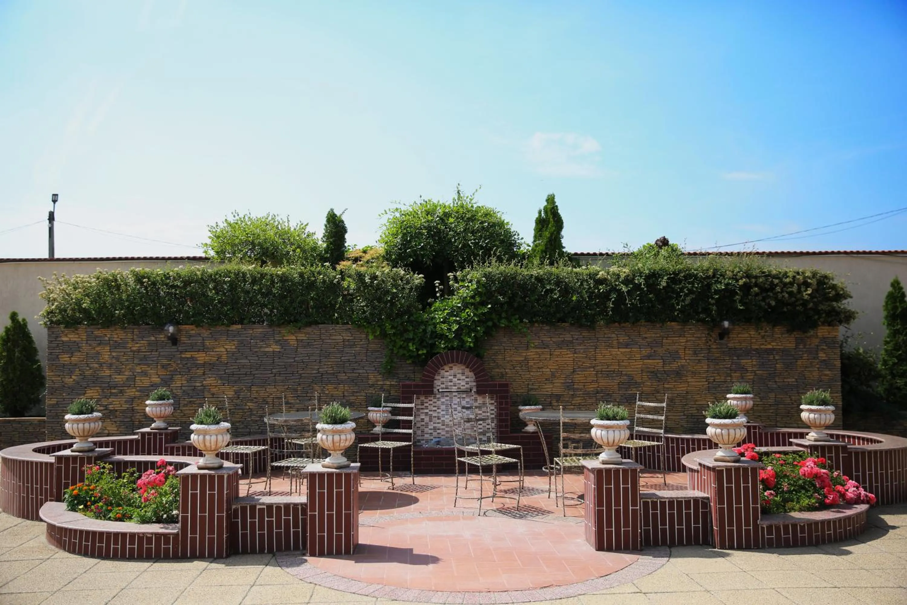 On site in Valentino Rooms