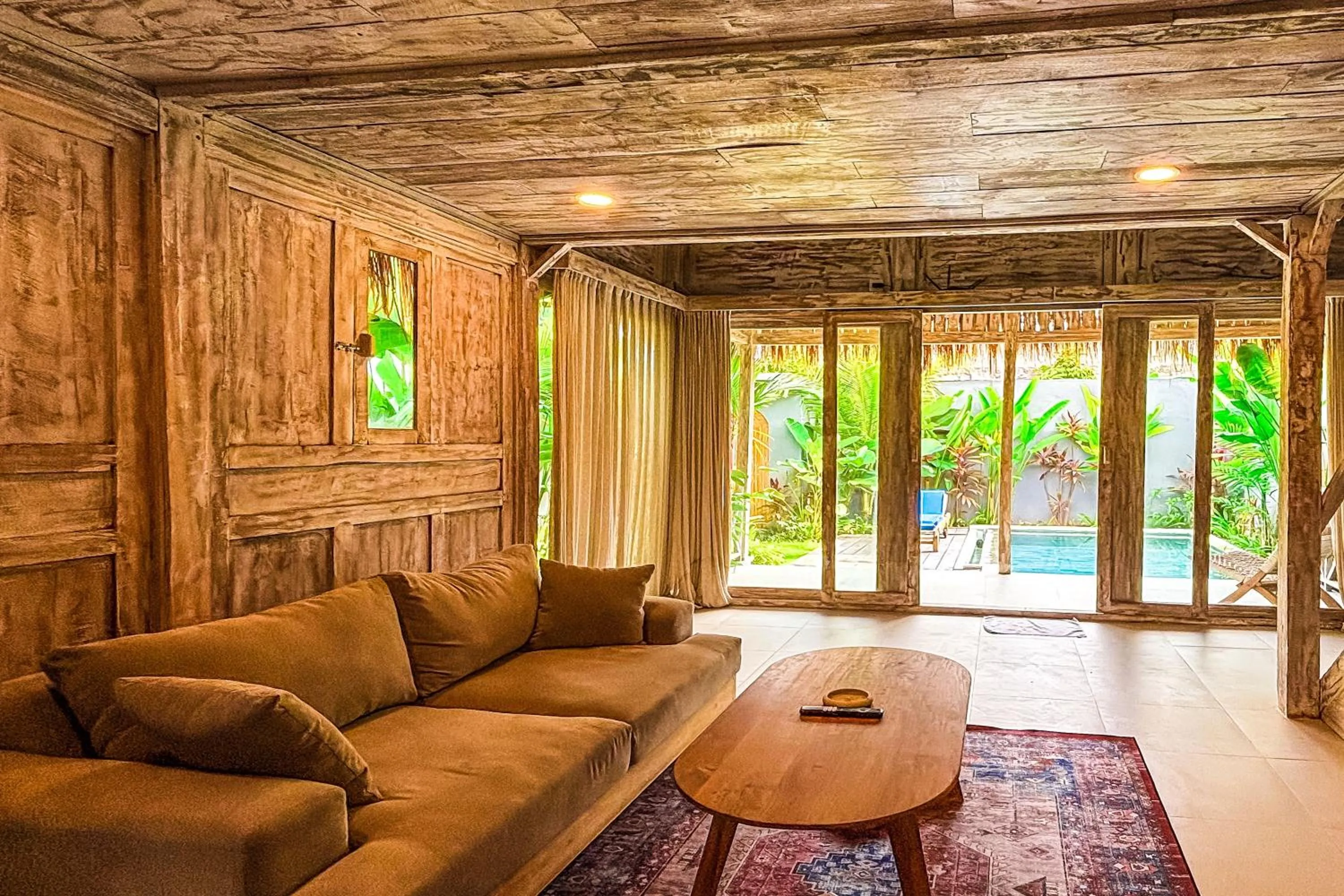 Living room in Villa Alisha Pererenan Canggu