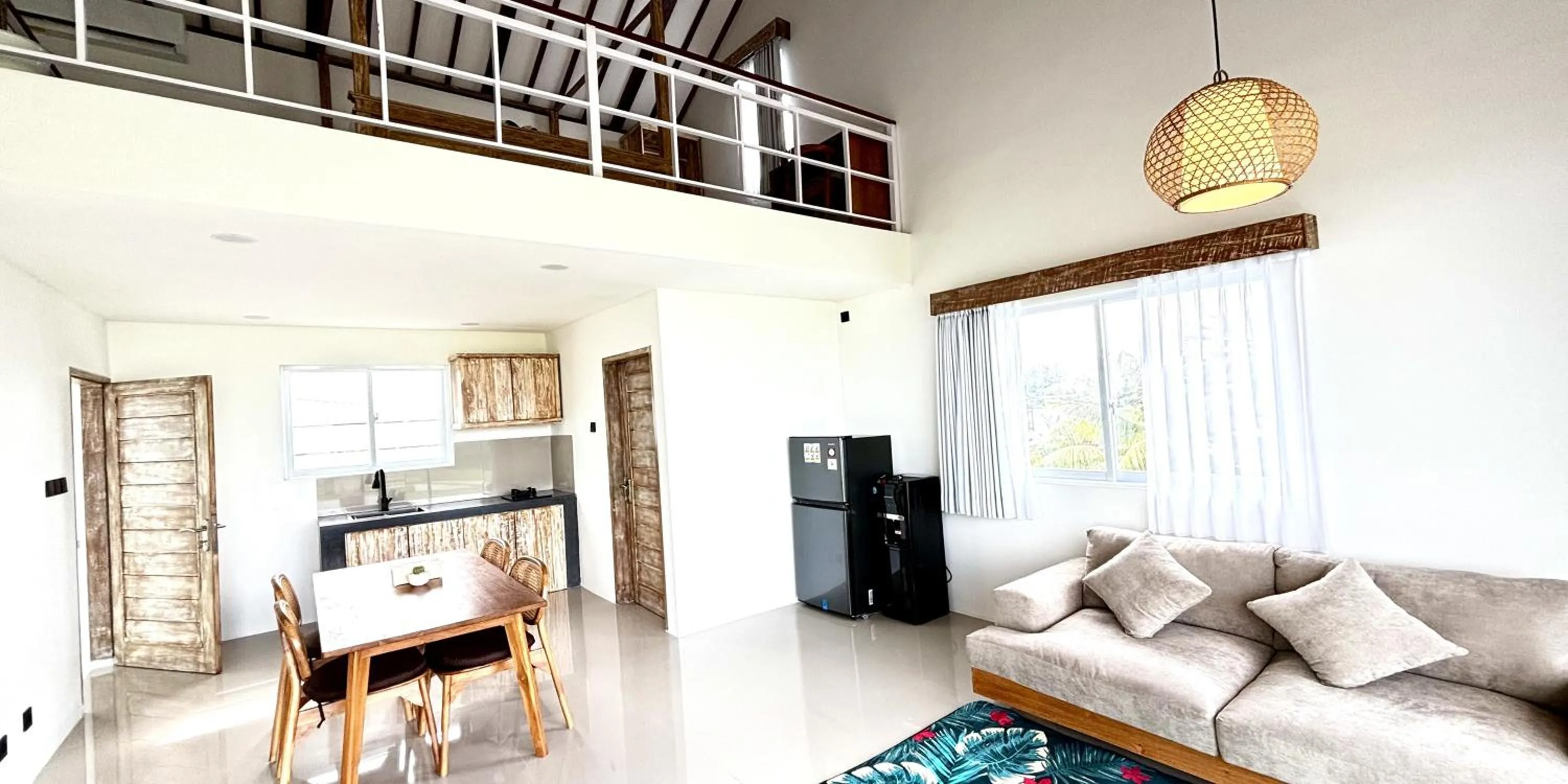 Living room in Villa Alisha Pererenan Canggu