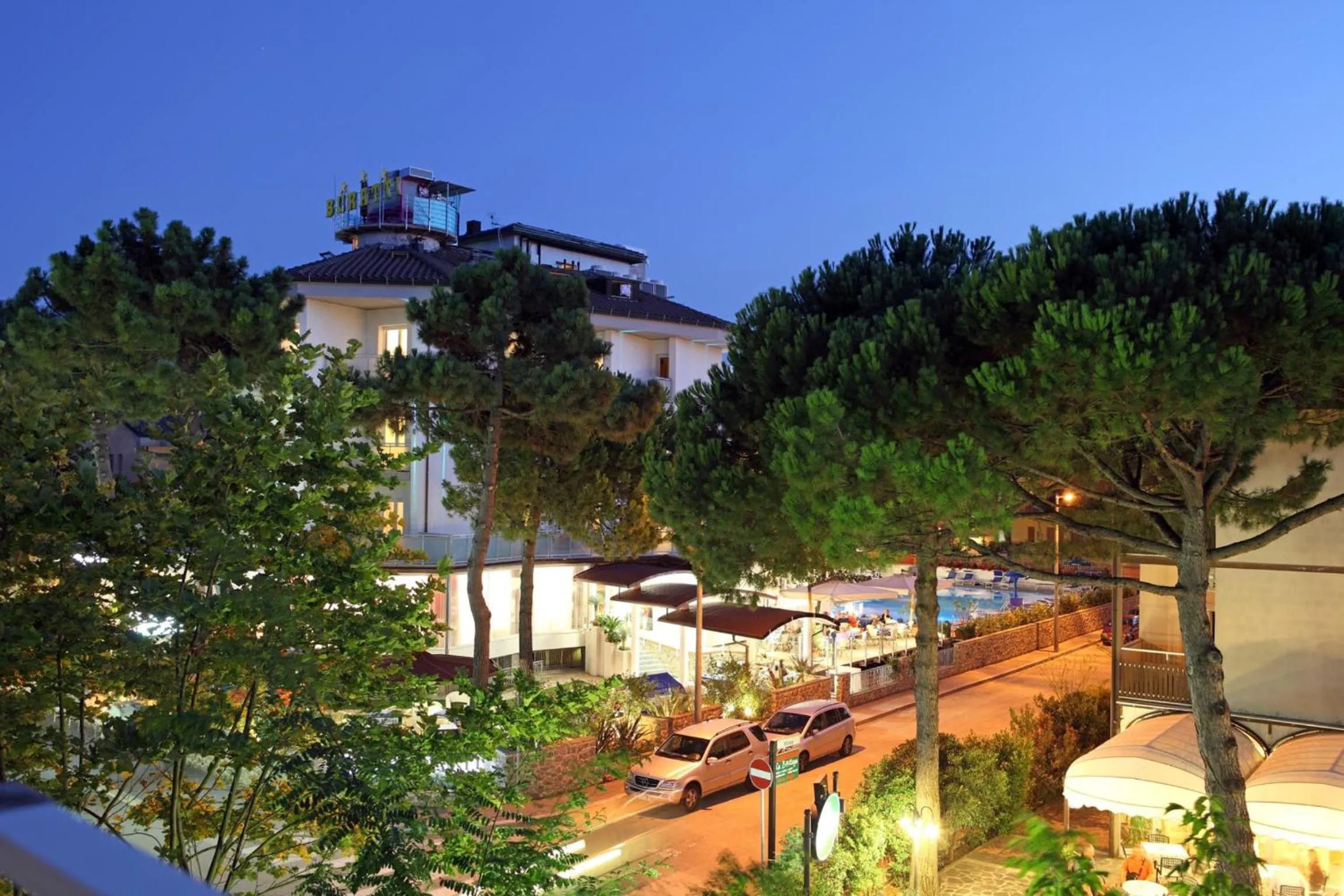 Facade/entrance in Hotel Buratti