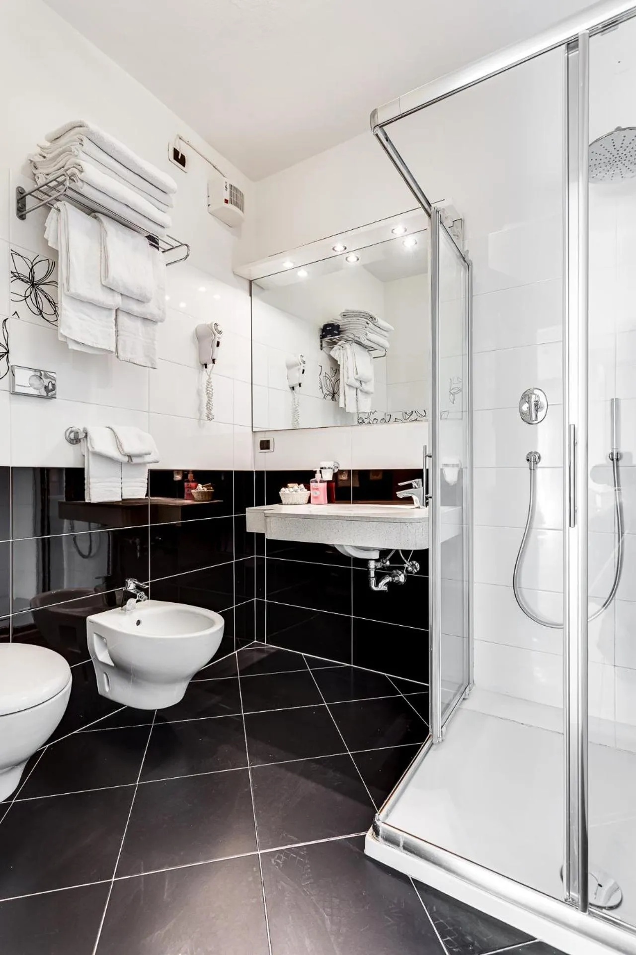 Bathroom in Hotel Buratti