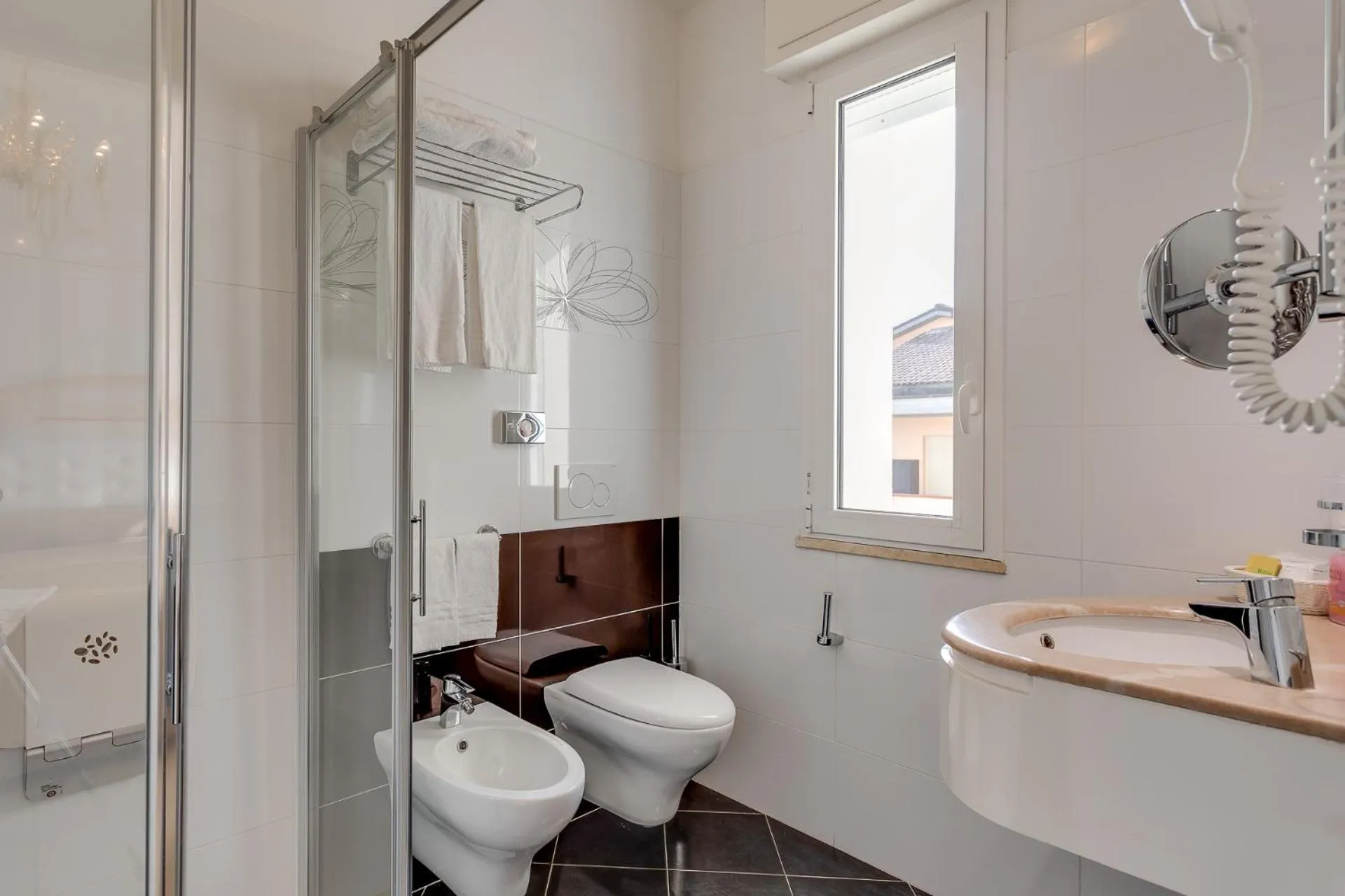 Bathroom in Hotel Buratti