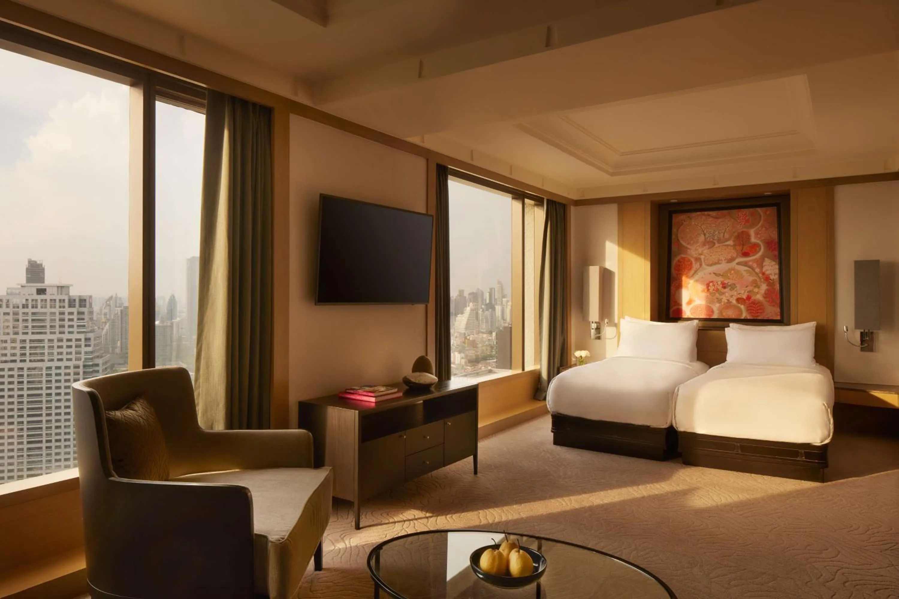 Bedroom, Bed in Banyan Tree Bangkok