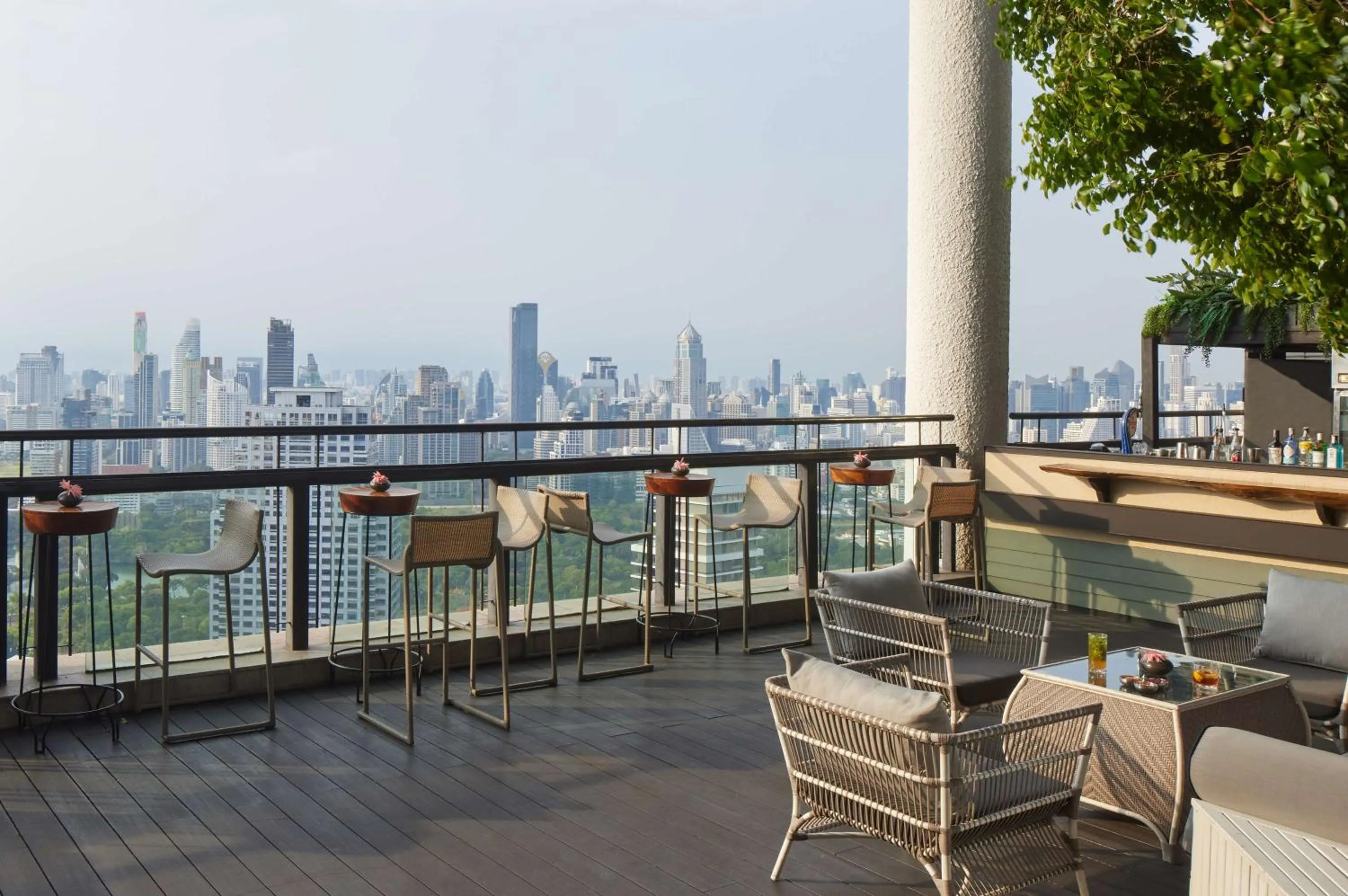 Lounge or bar in Banyan Tree Bangkok