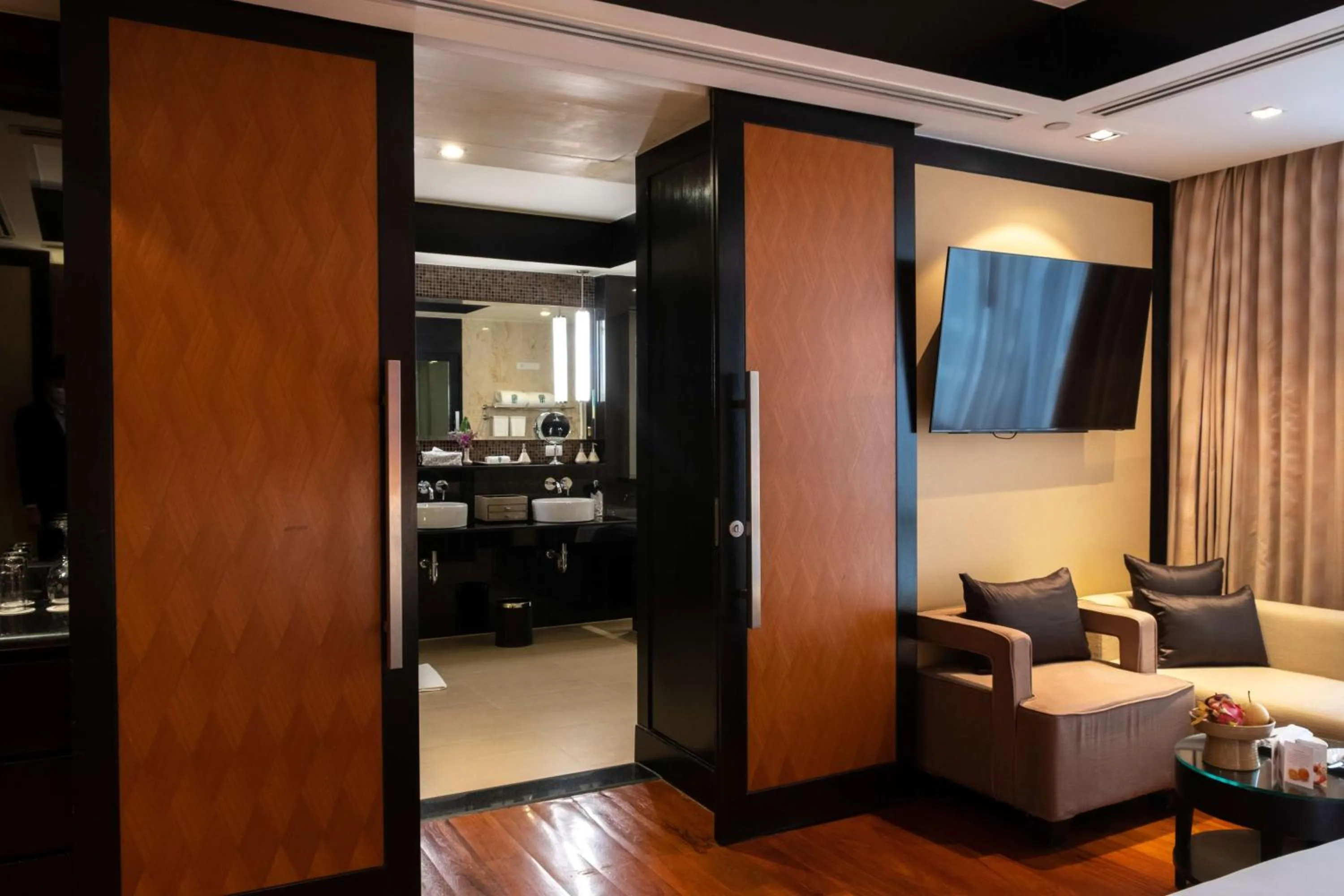 Bedroom in Banyan Tree Bangkok