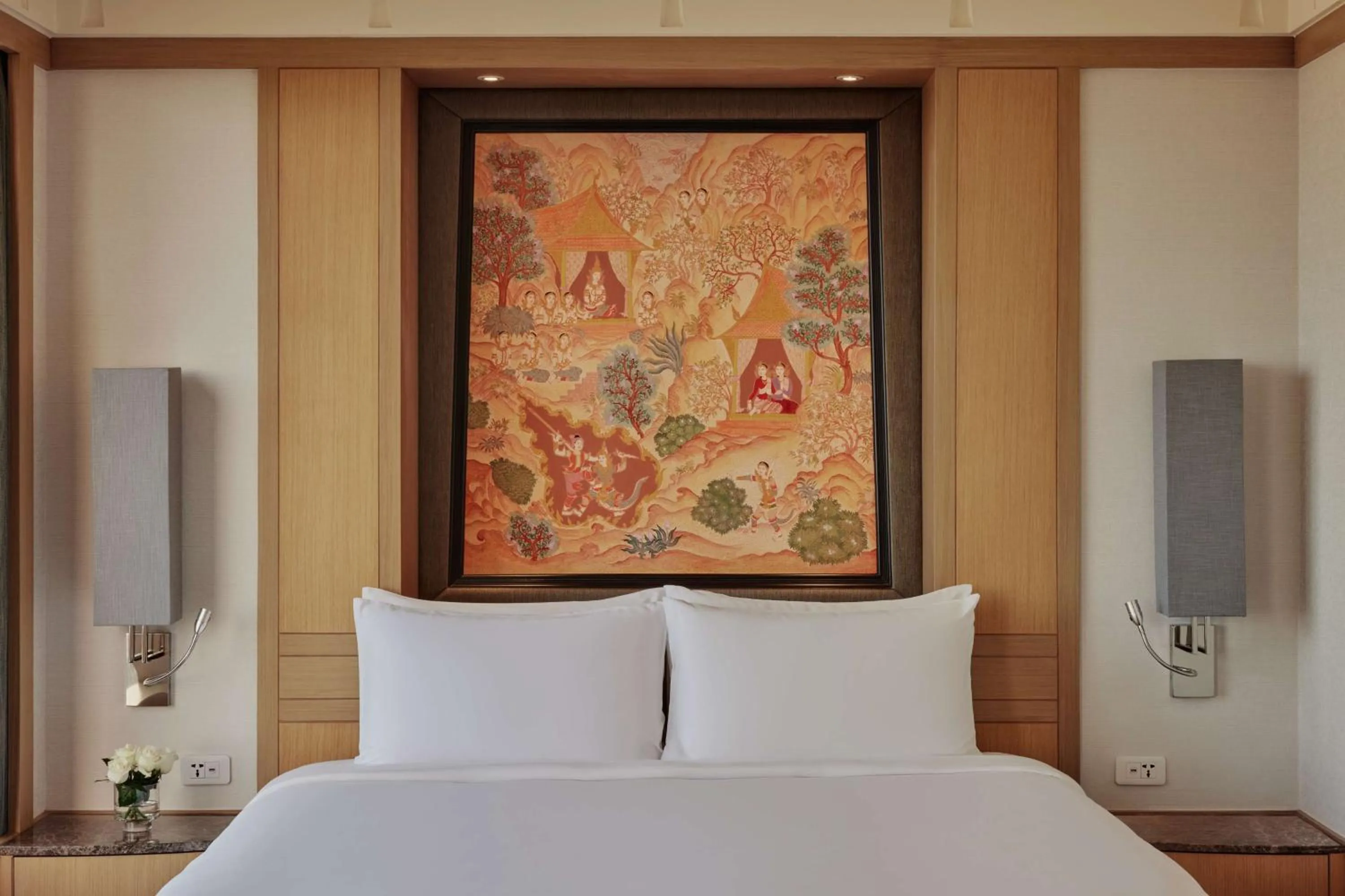 Bedroom, Bed in Banyan Tree Bangkok