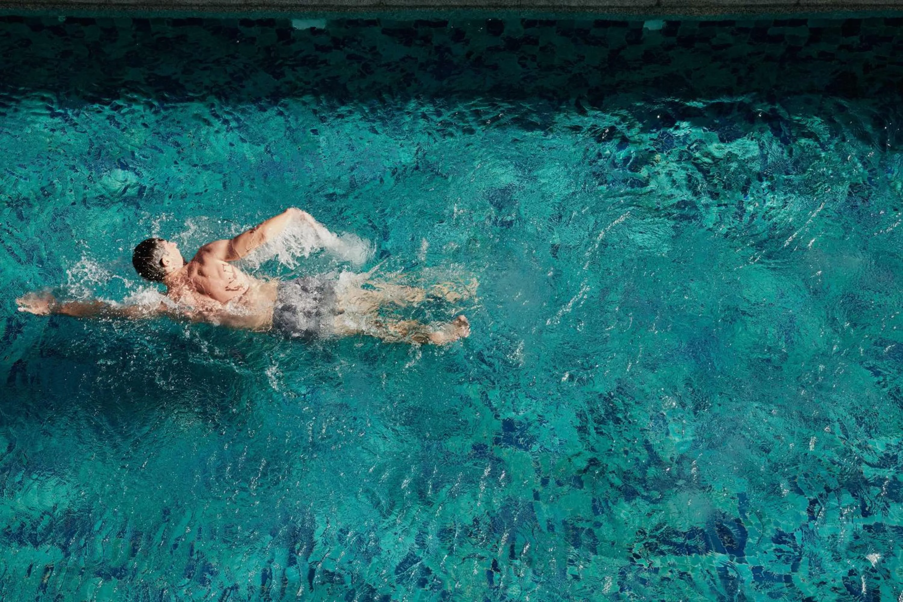 Pool view in Banyan Tree Bangkok