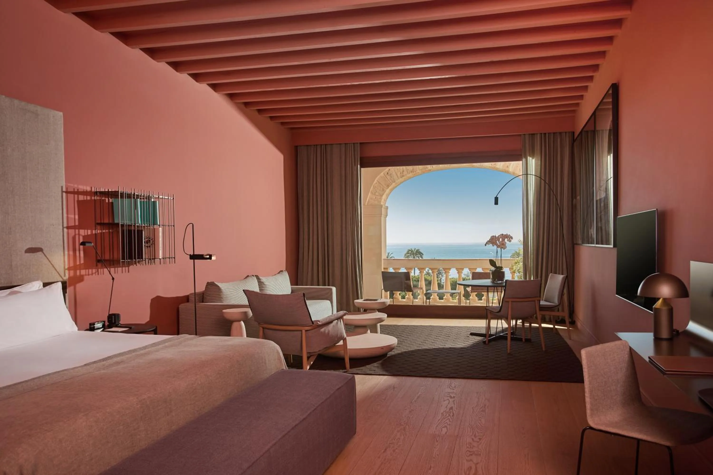 Sea view, Bed in Calatrava Hotel