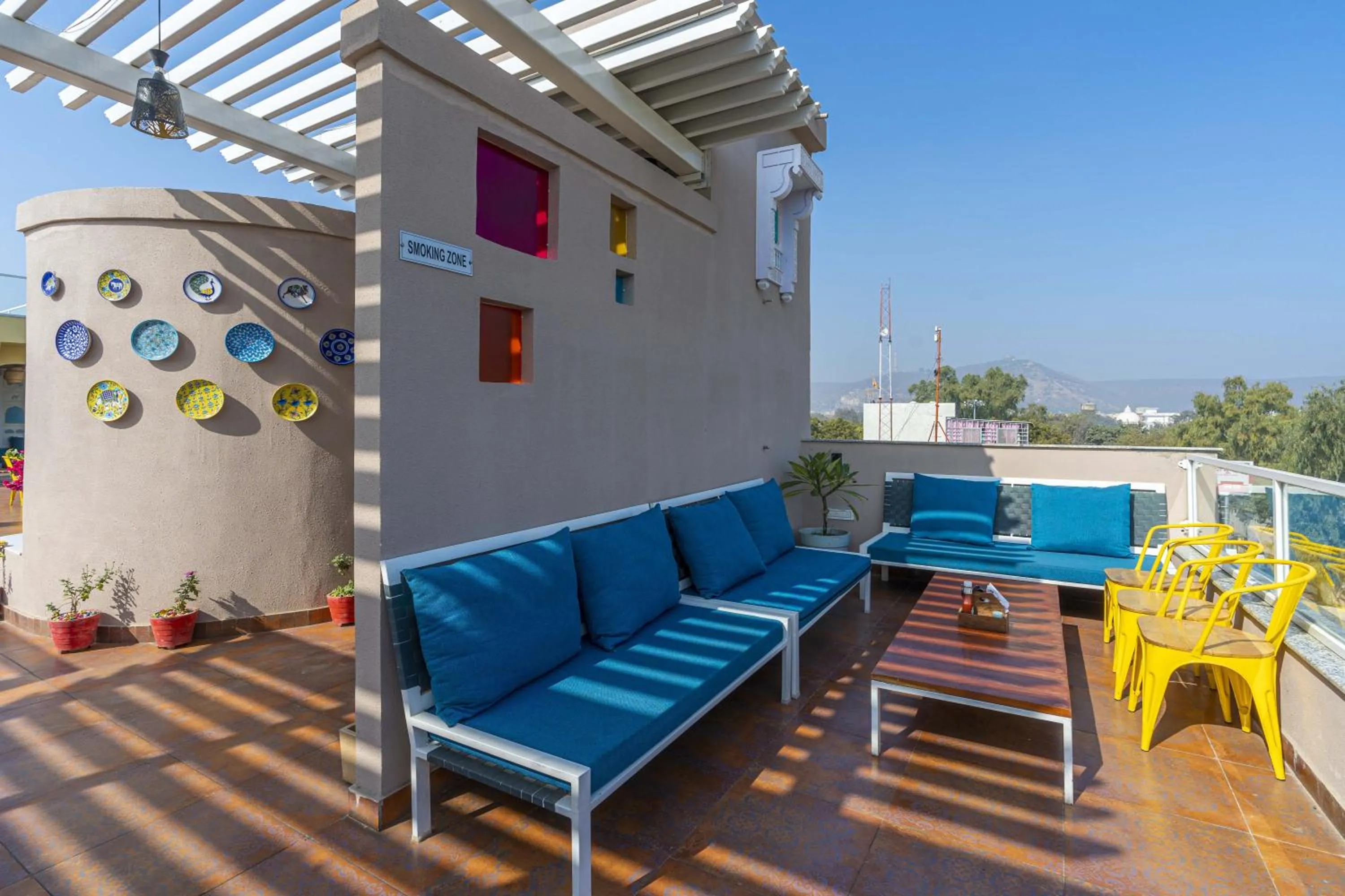 Balcony/Terrace in Zostel Bundi