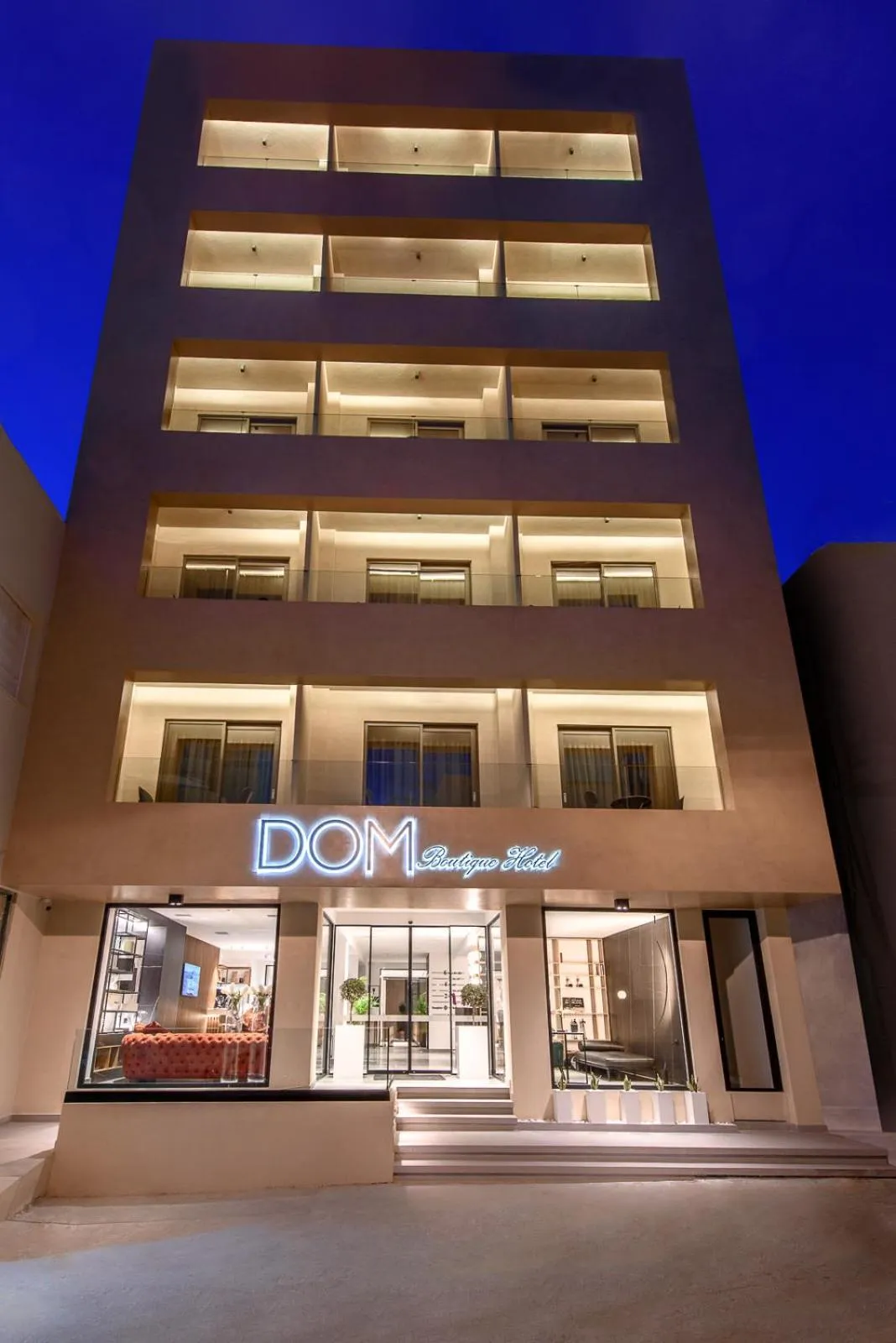 Property building in DOM Boutique Hotel