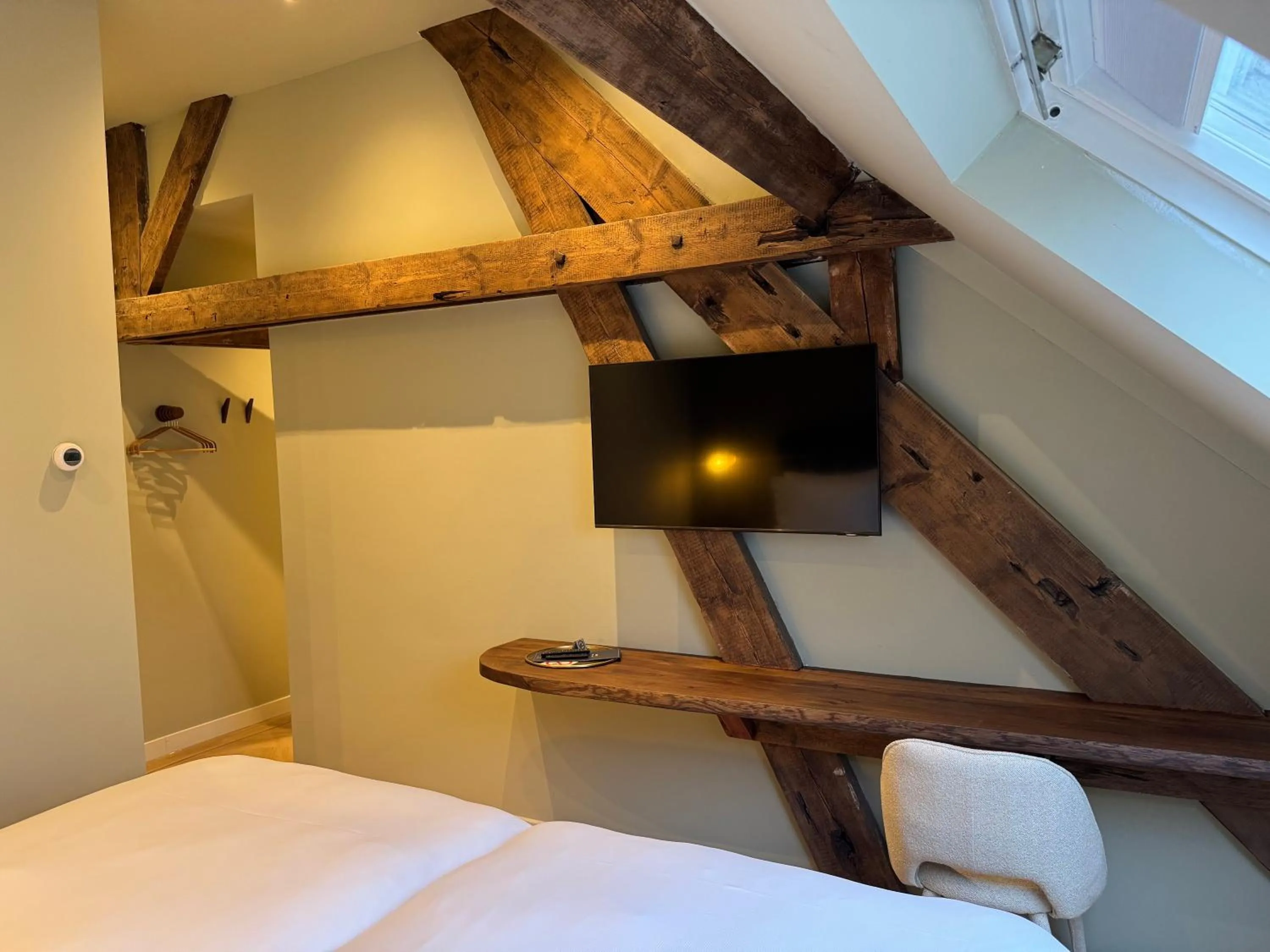 Bed in De Pastorie Bed & Breakfast