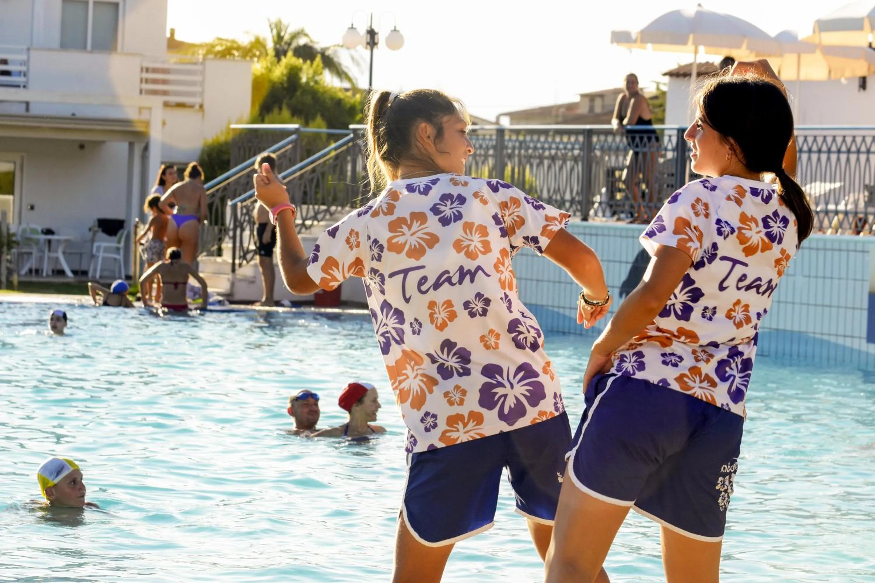 Pool view in Salice Resort