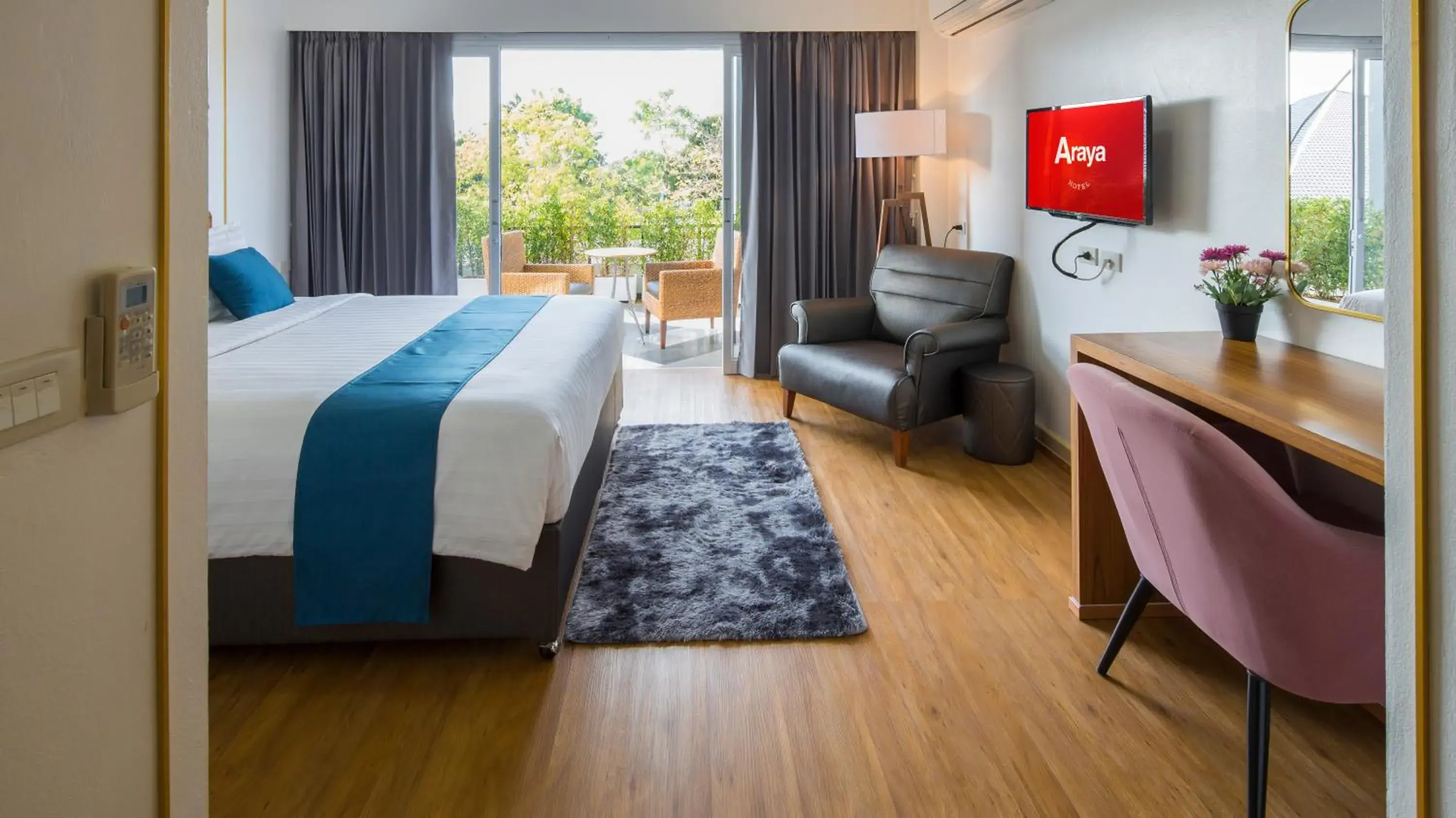 Double Room with Terrace in ARAYA HOTEL Double Room with Terrace in ARAYA HOTEL