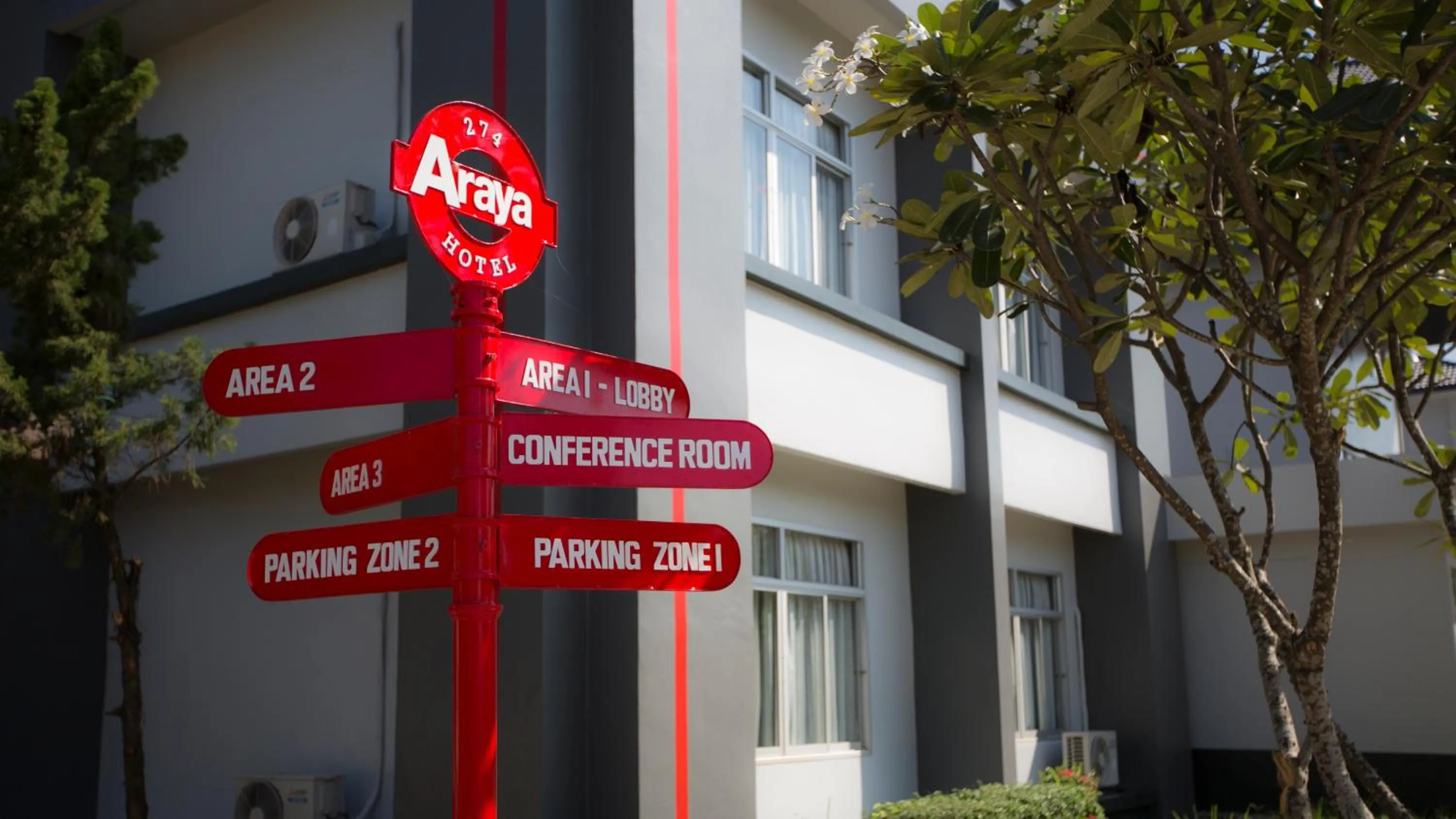 Facade/entrance in ARAYA HOTEL