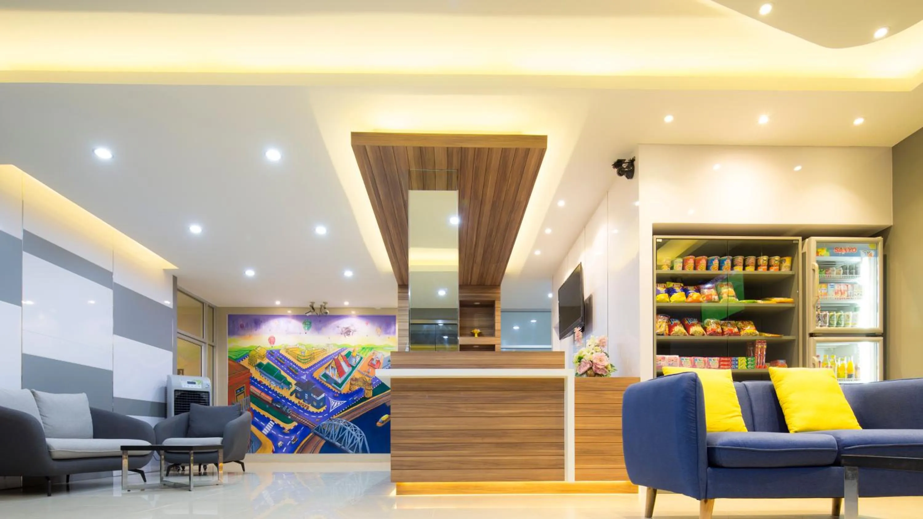 Lobby or reception in ARAYA HOTEL