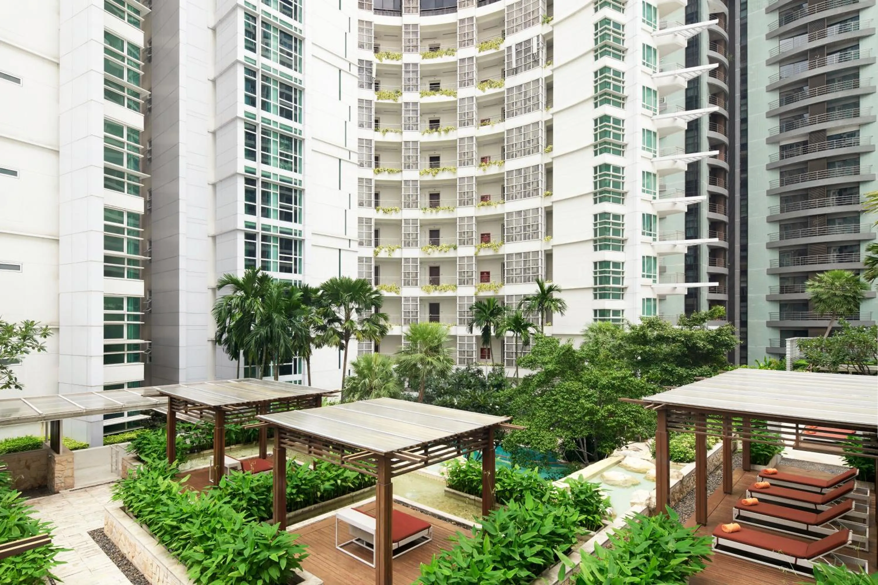 Bird's eye view in Dusit Suites Hotel Ratchadamri, Bangkok