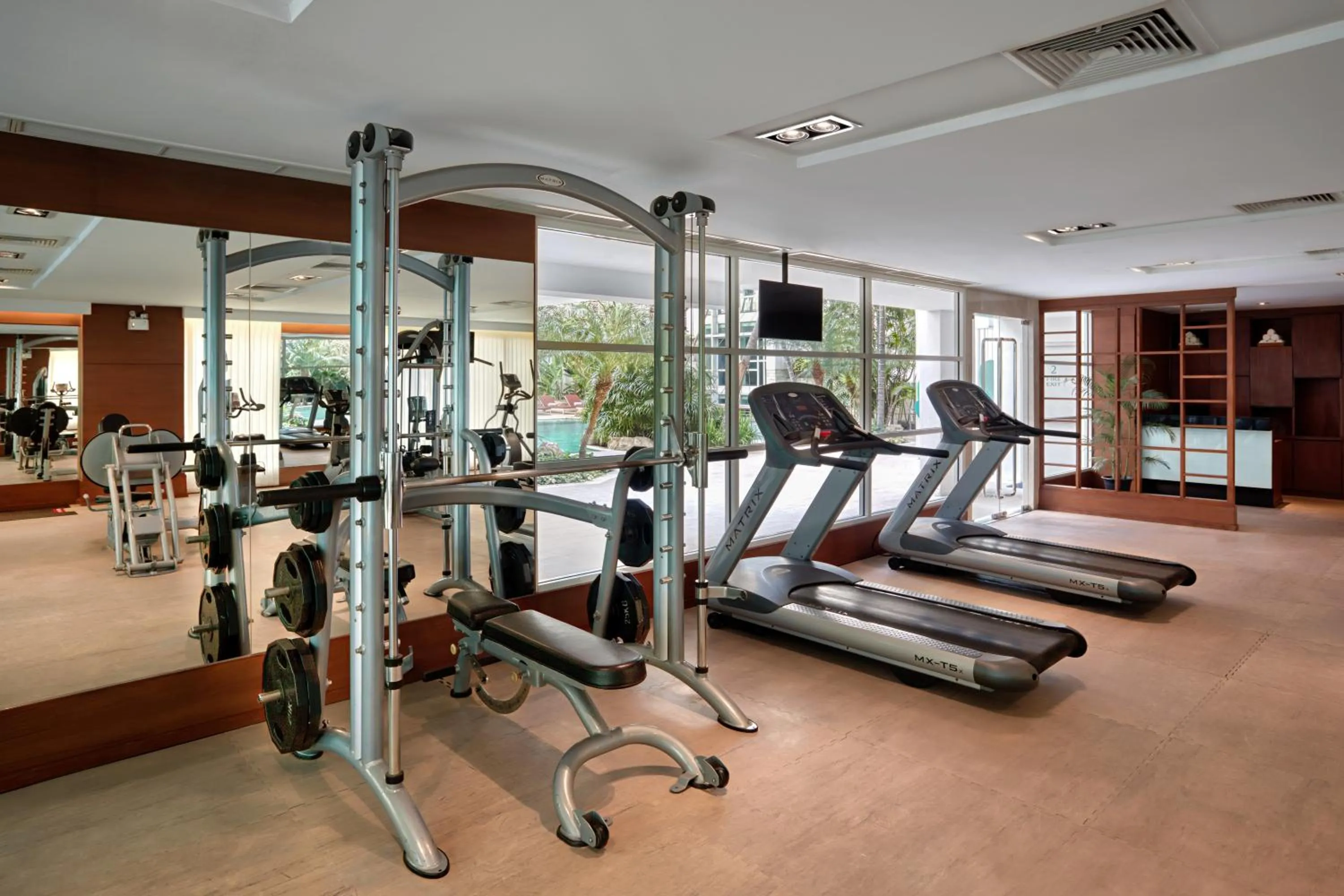 Fitness centre/facilities in Dusit Suites Hotel Ratchadamri, Bangkok