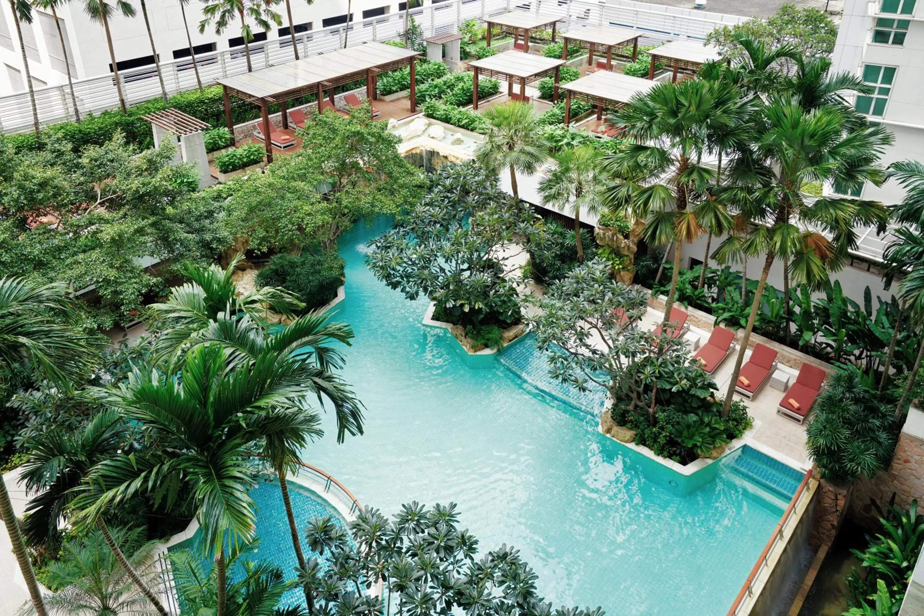 Bird's eye view in Dusit Suites Hotel Ratchadamri, Bangkok