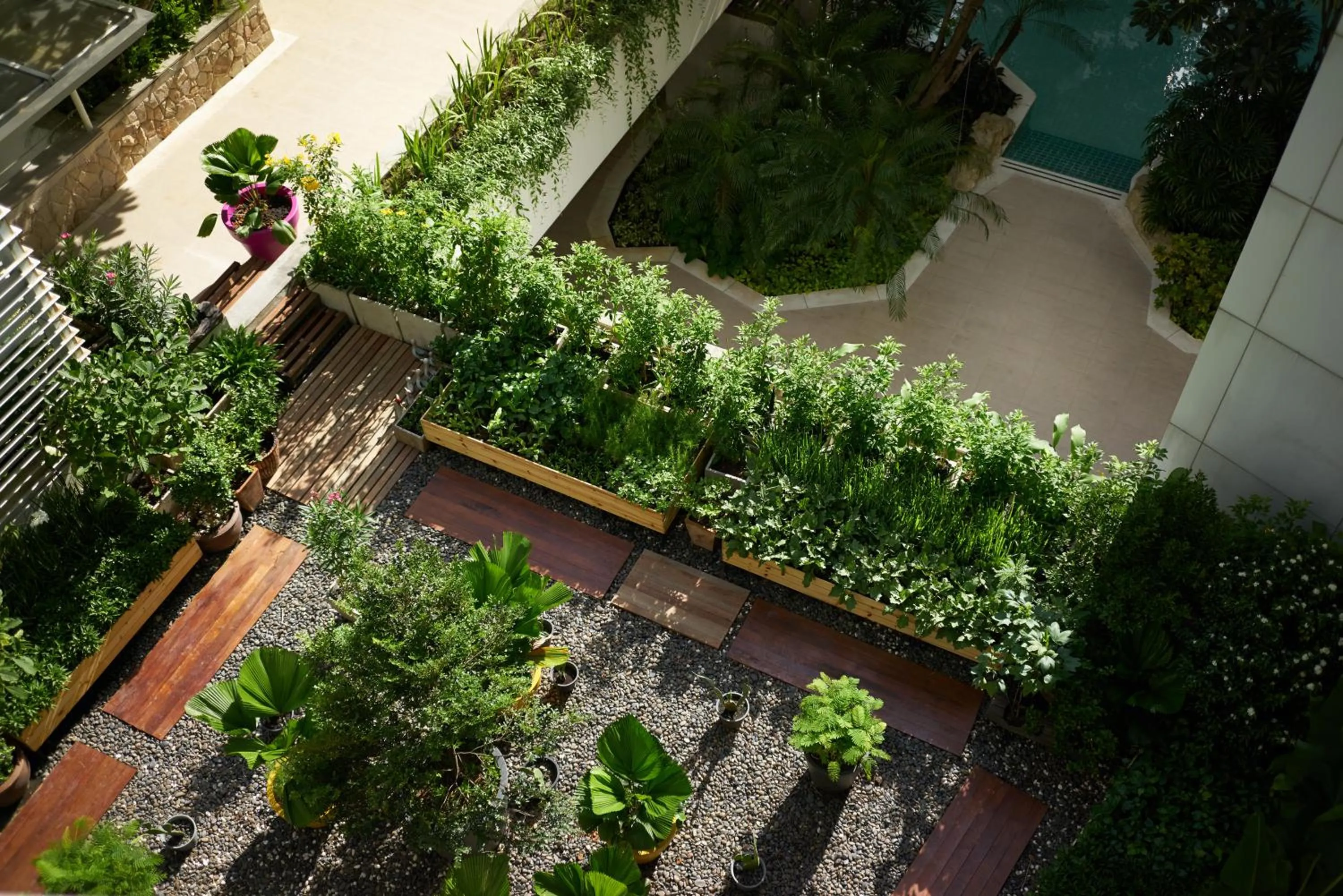 Bird's eye view in Dusit Suites Hotel Ratchadamri, Bangkok