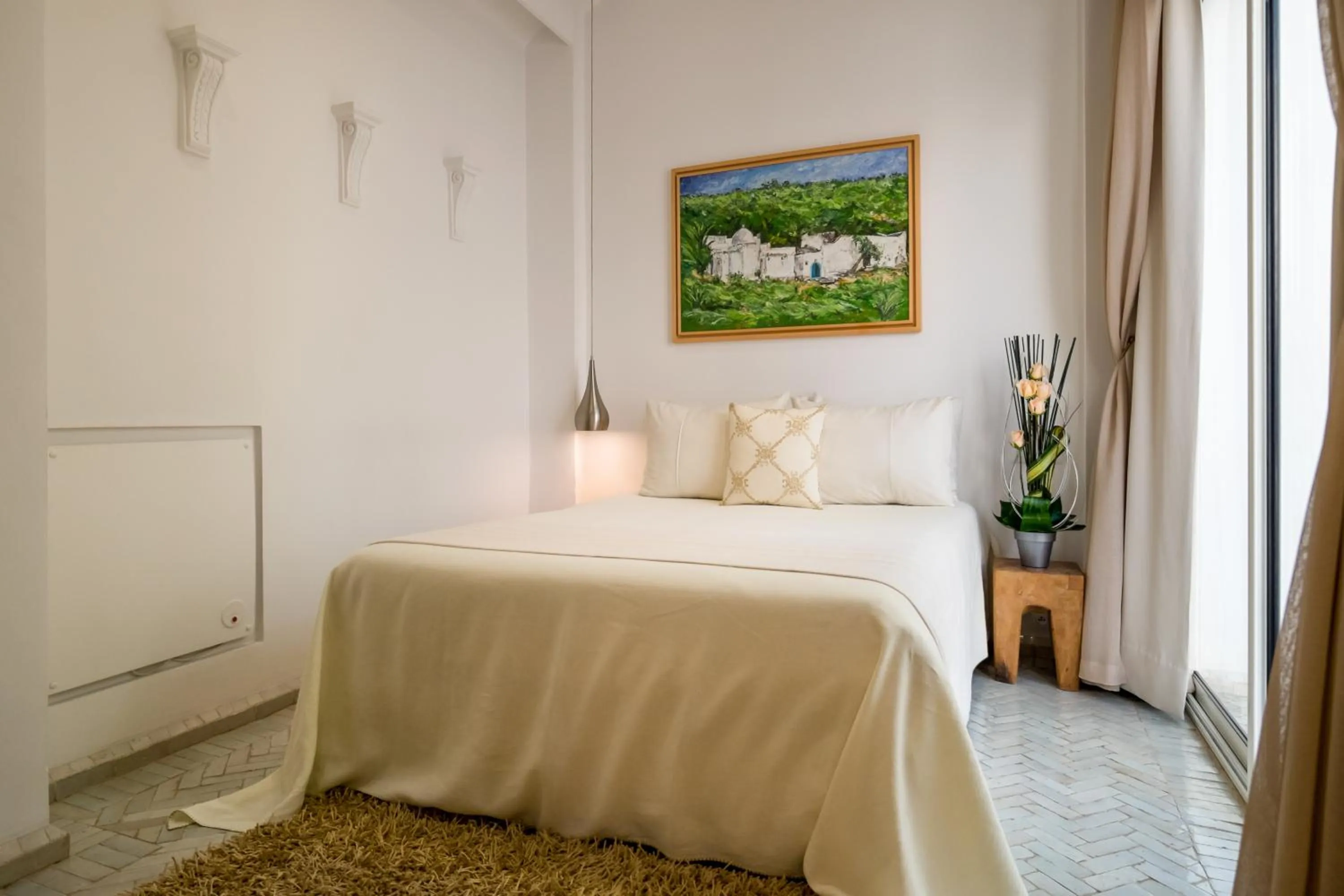 Photo of the whole room, Bed in Riad Zyo