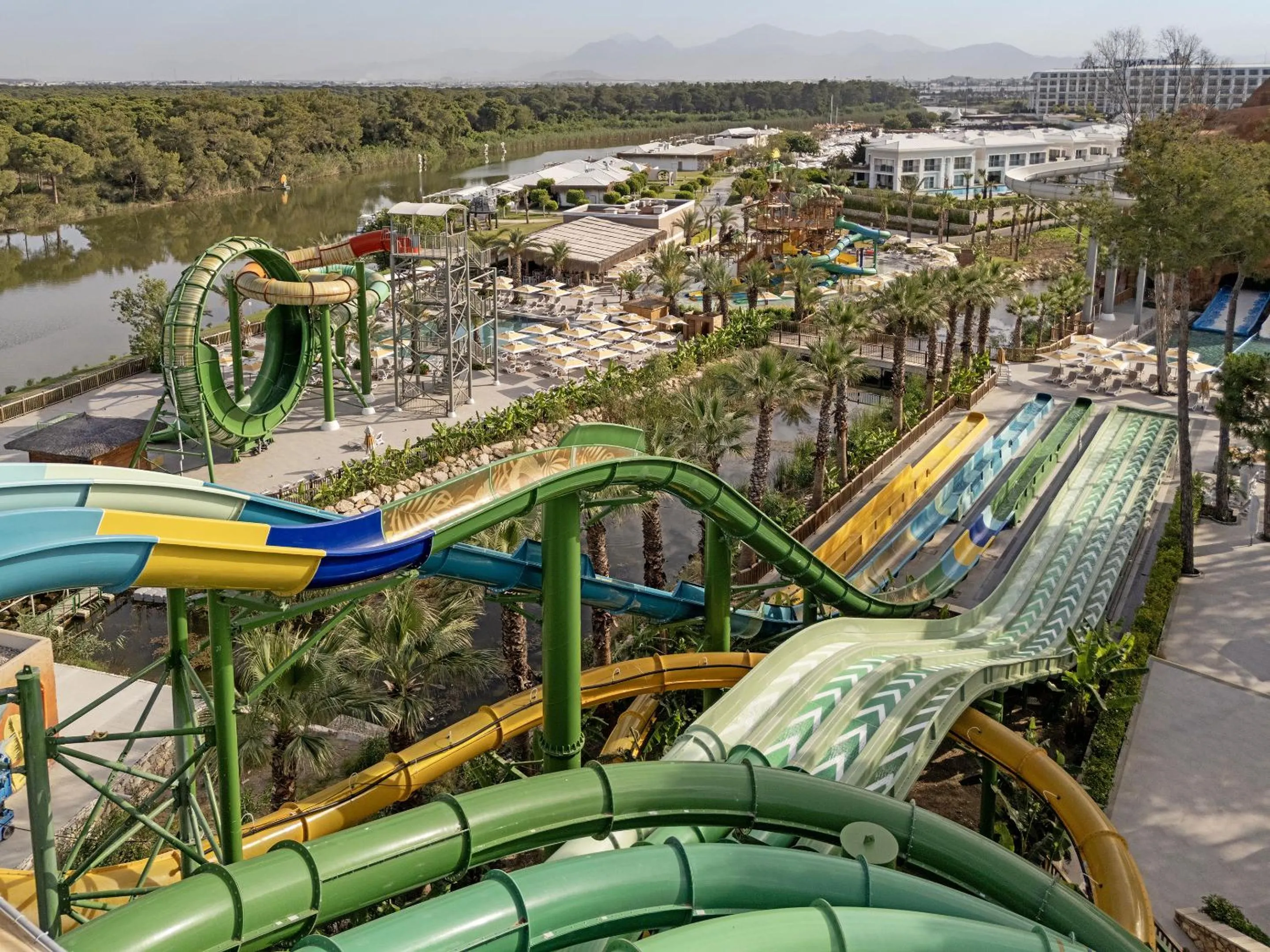 Aqua park in Titanic Deluxe Golf Belek