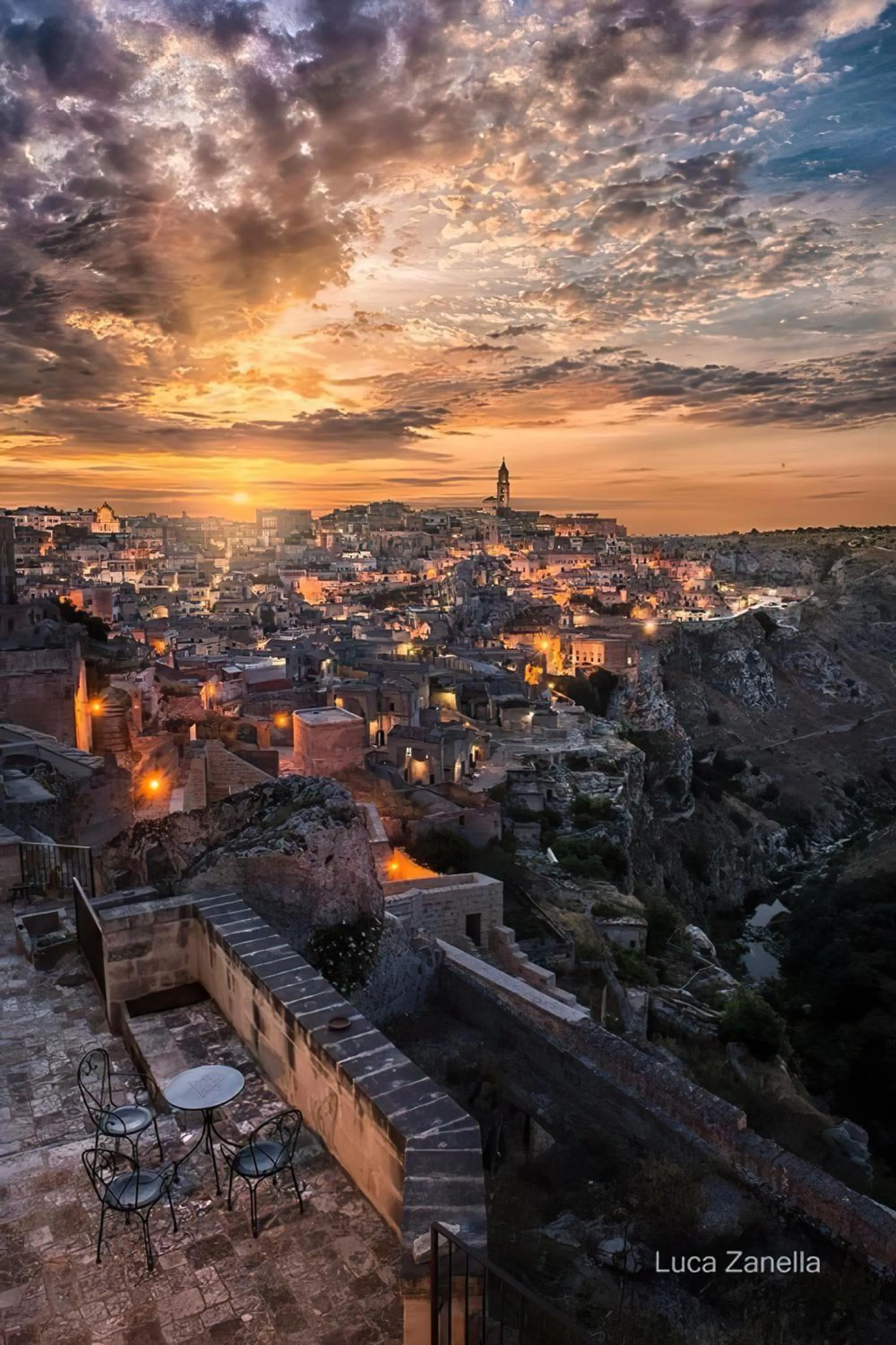 Bird's eye view in Torretta ai Sassi