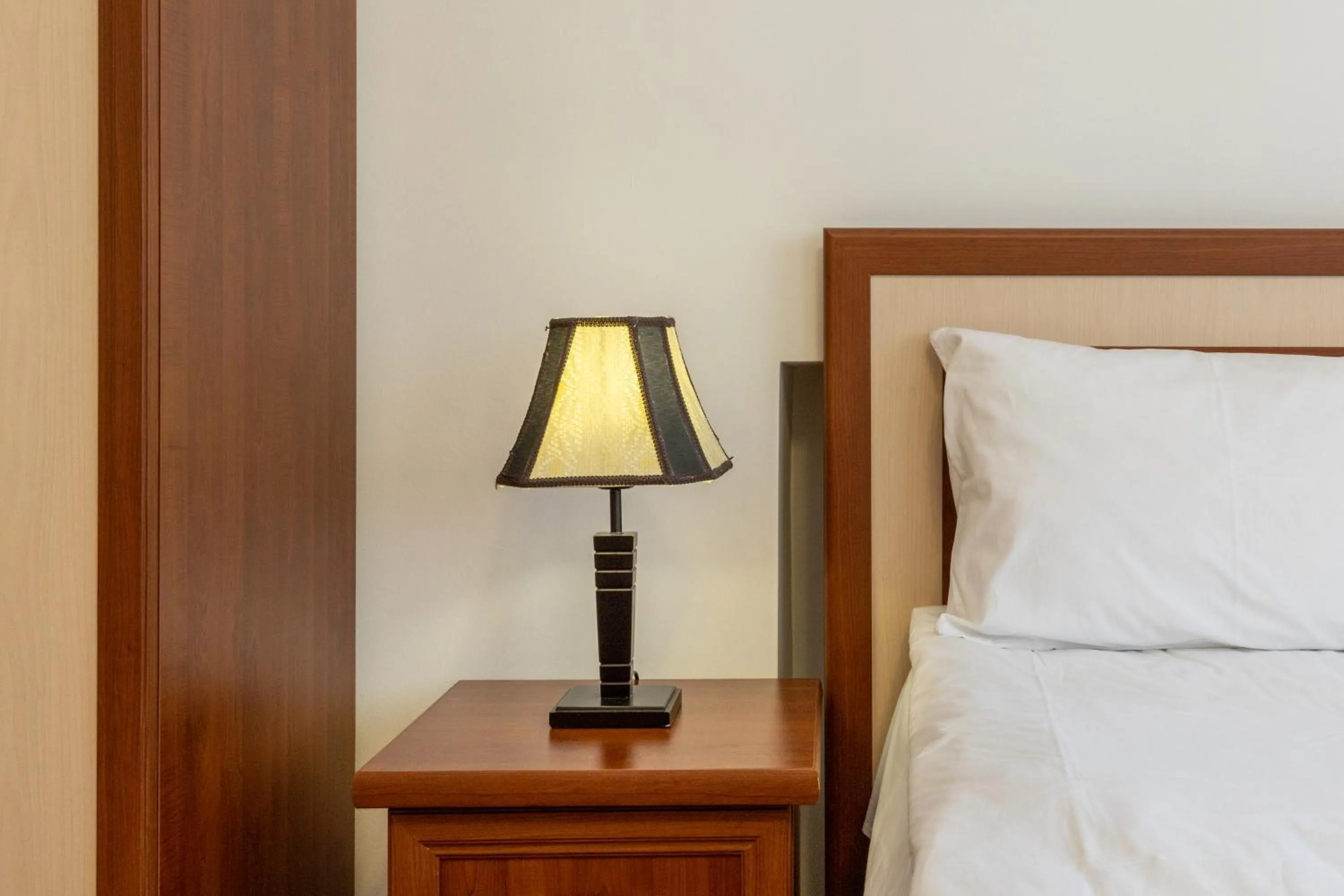 Decorative detail, Bed in Ariana Family Hotel