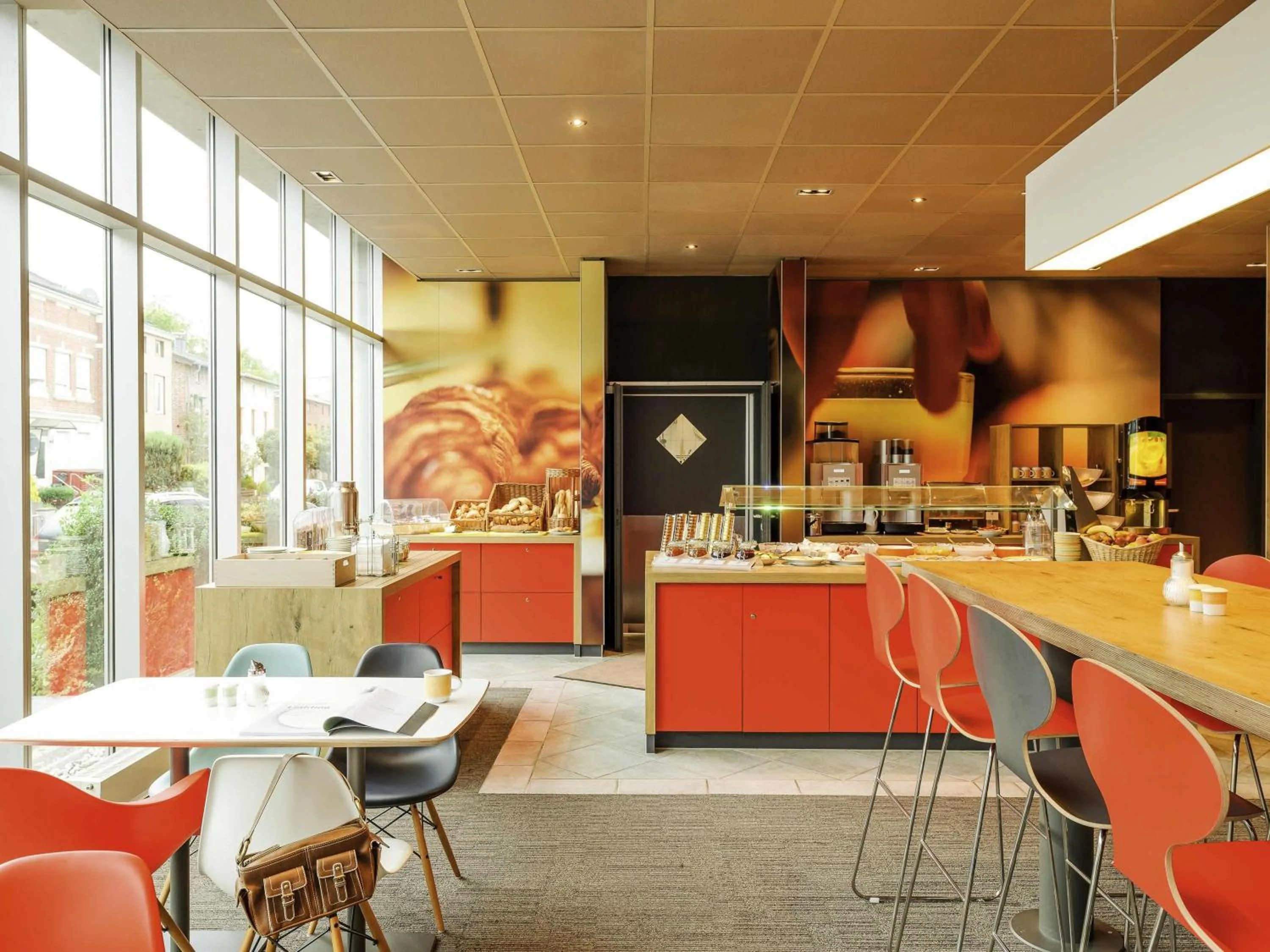 Breakfast in ibis Luebeck City