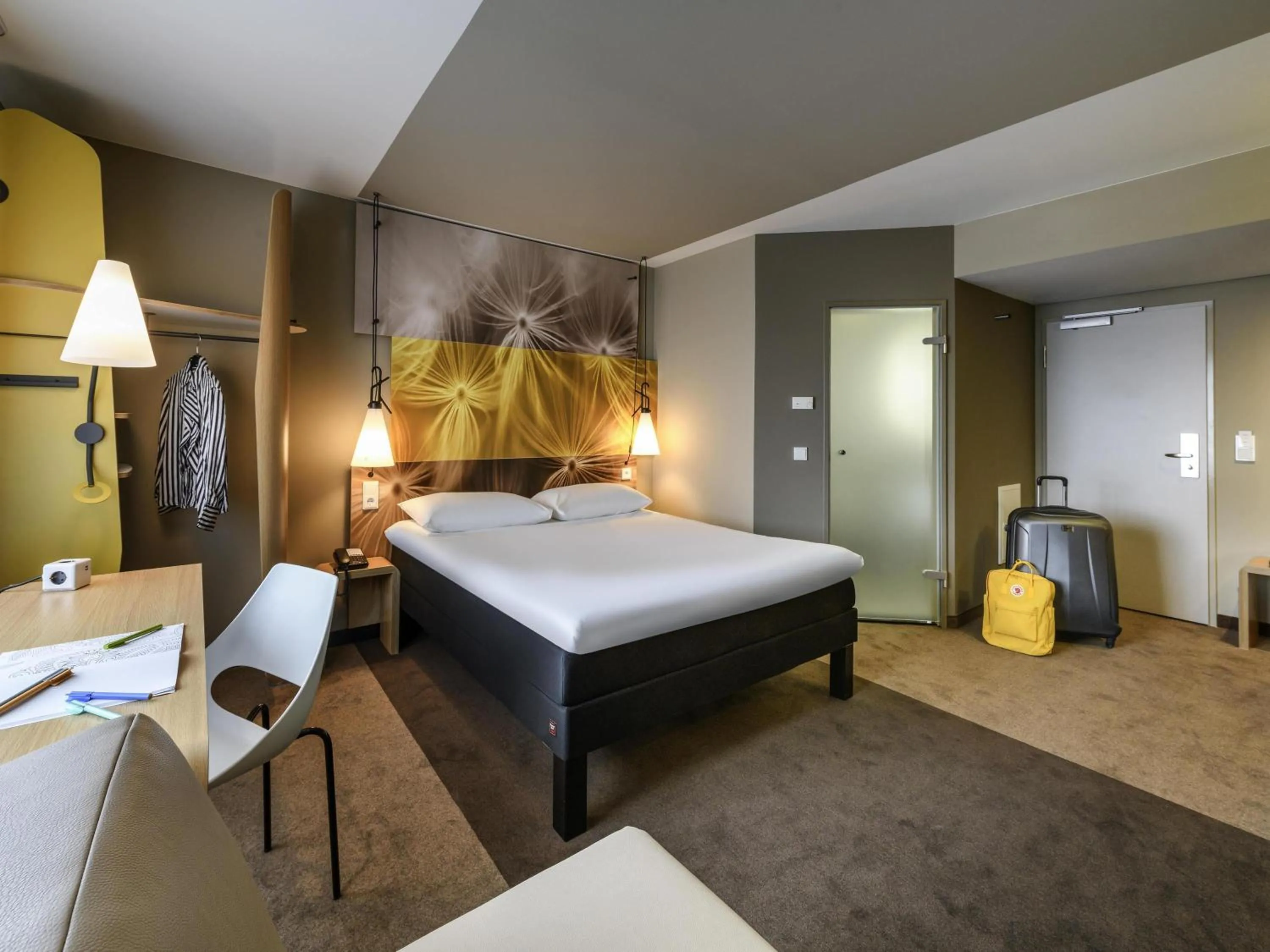 Bedroom, Bed in ibis Luebeck City