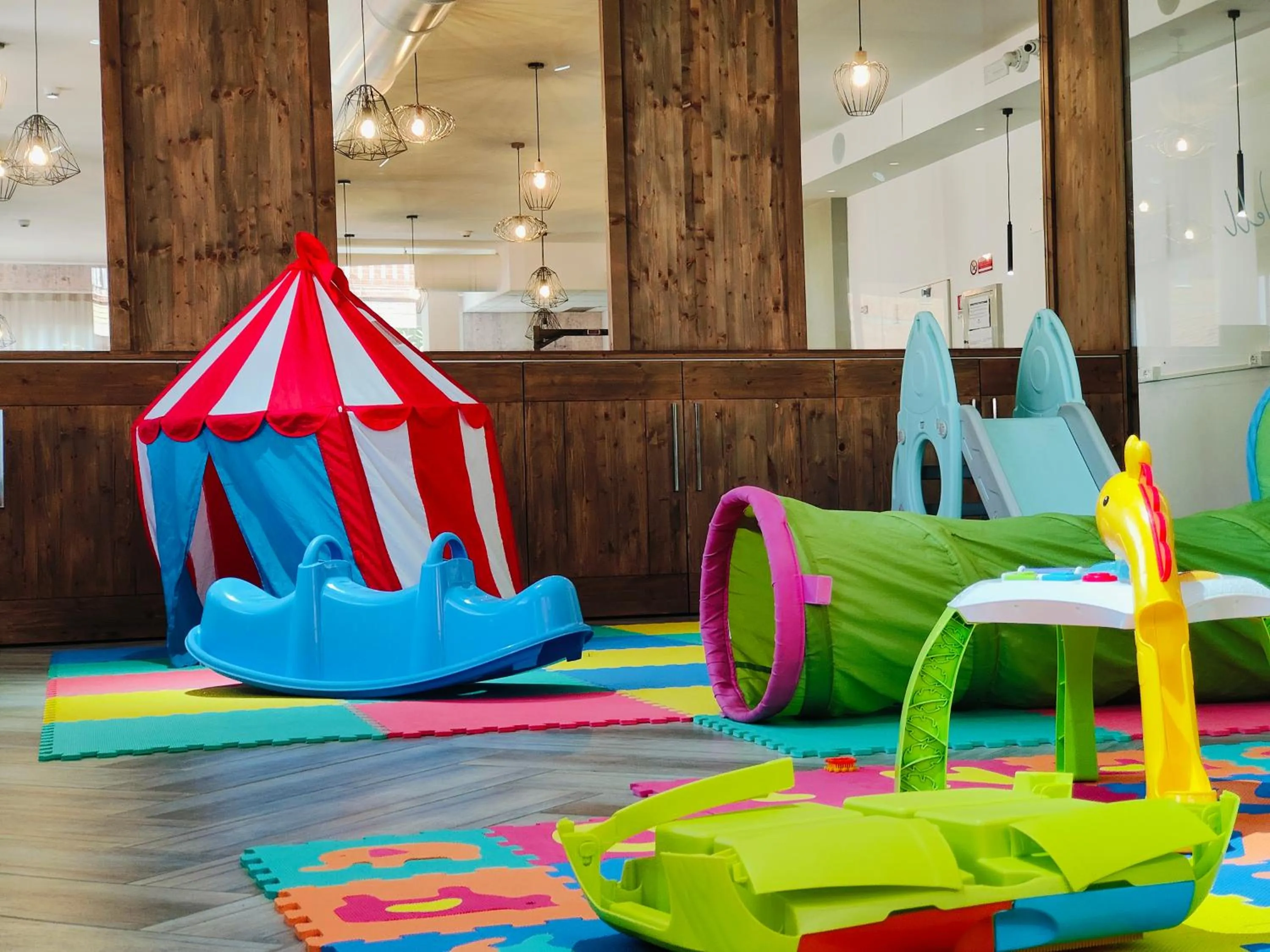 Children play ground in Hotel Cola Frontemare