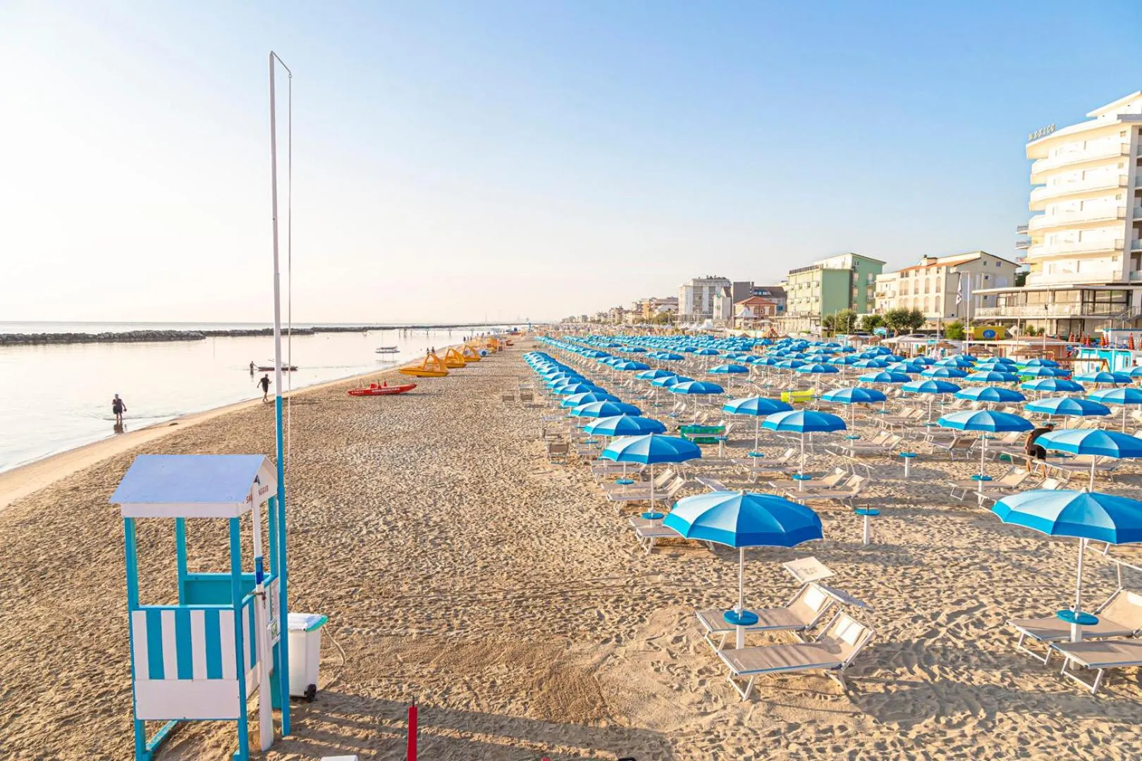 Beach in Hotel Cola Frontemare
