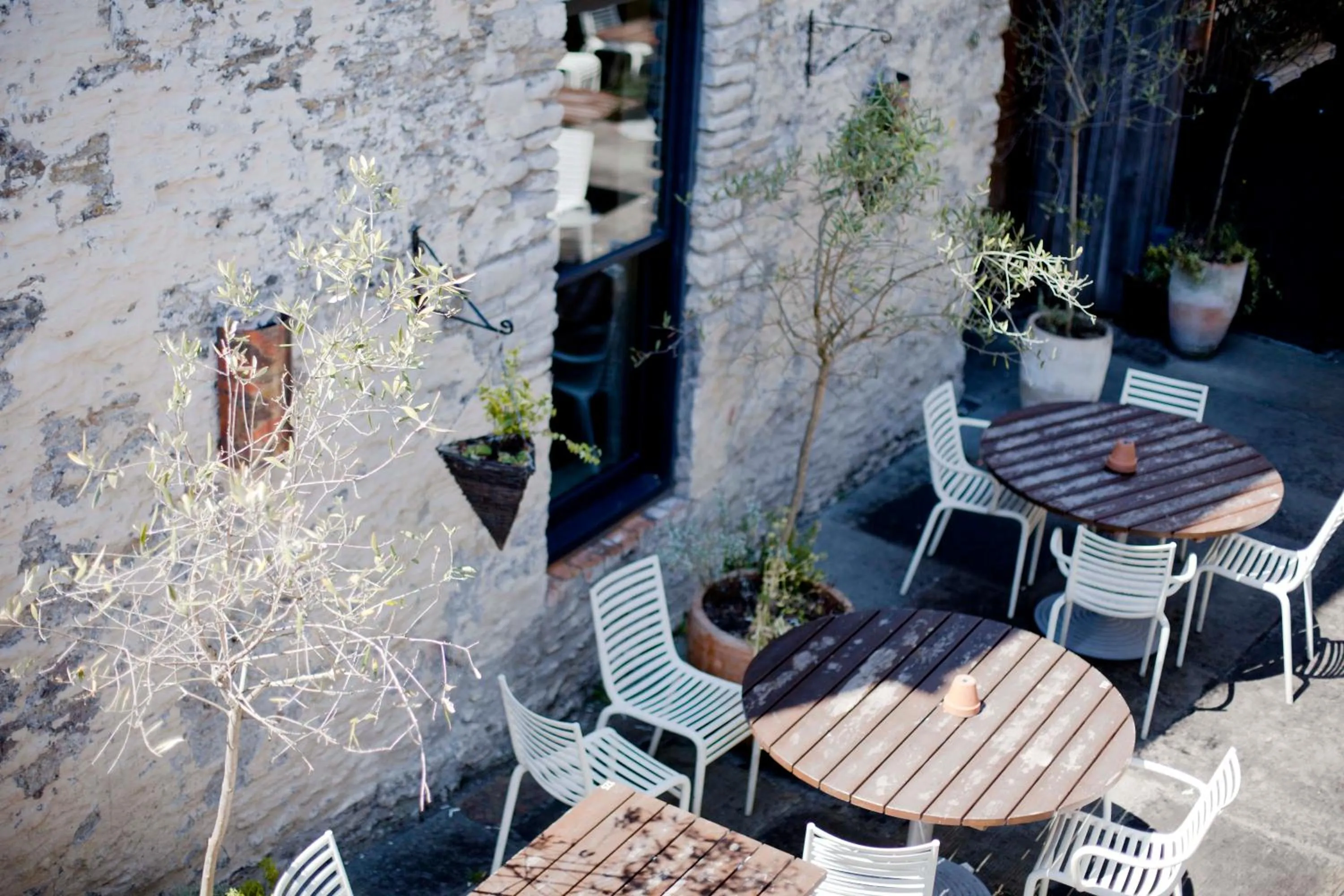Garden in The Archangel,Restaurant & Bar with Rooms