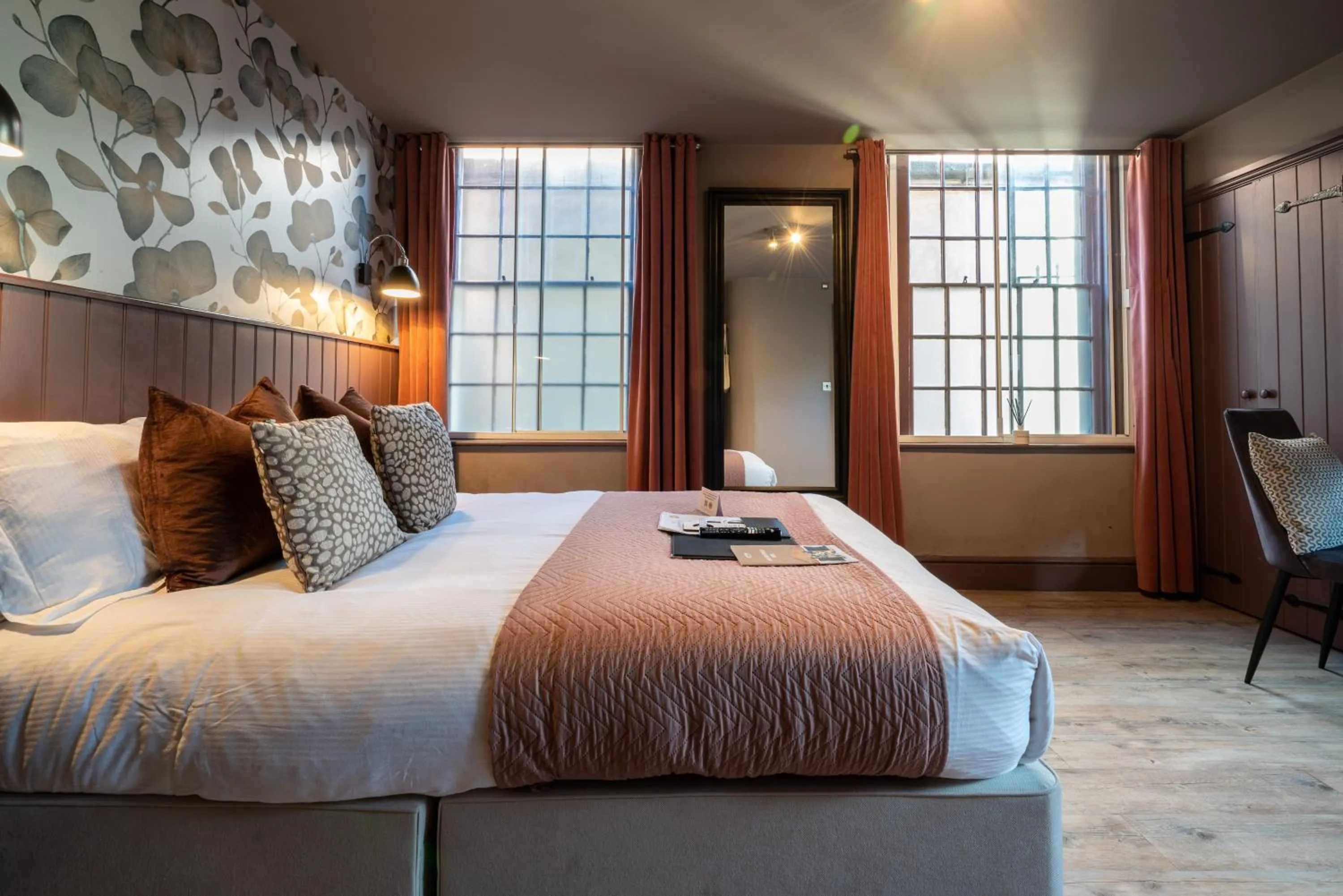 Bed in The Archangel,Restaurant & Bar with Rooms