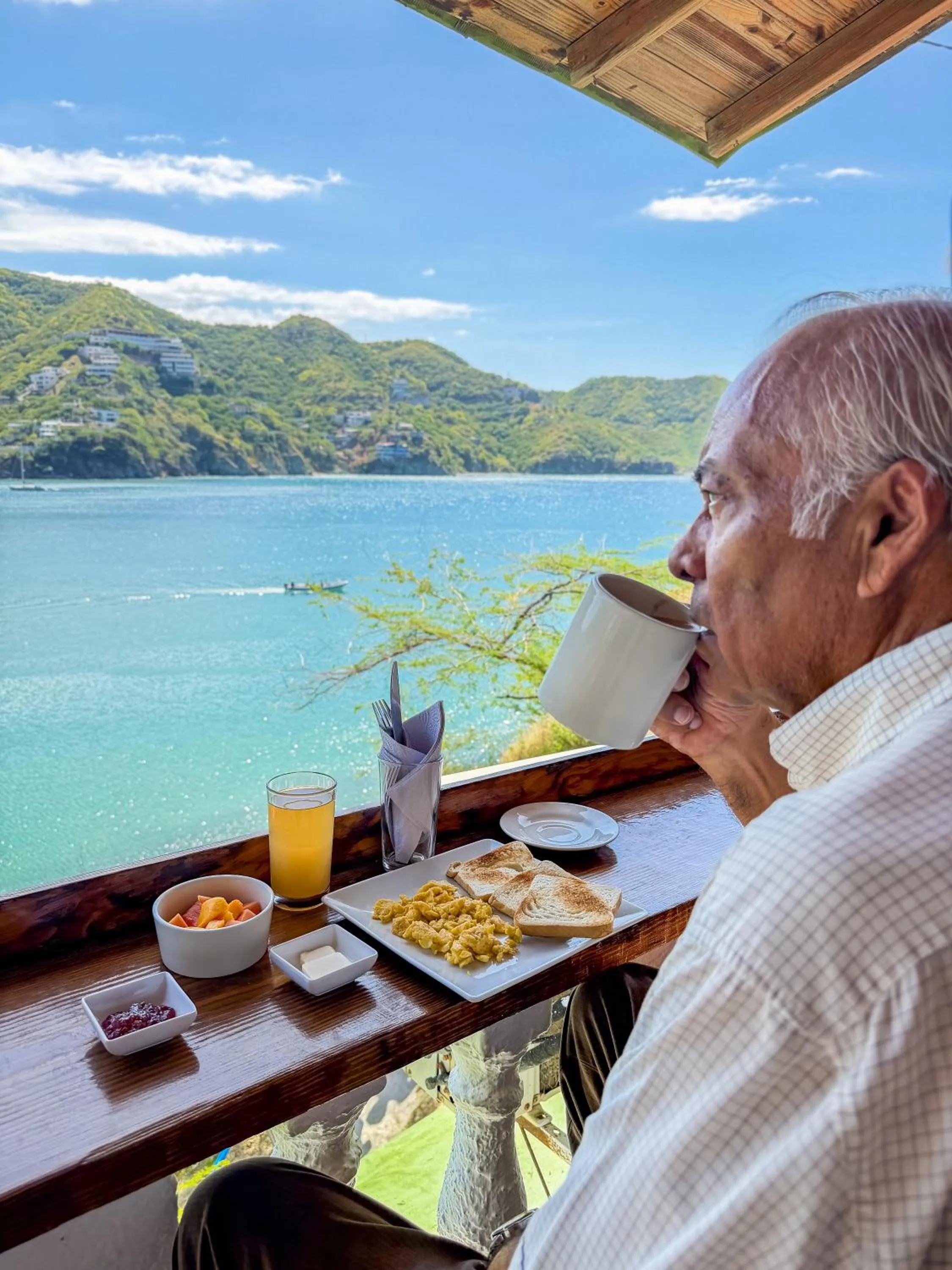 Food in Hotel Bahia Taganga
