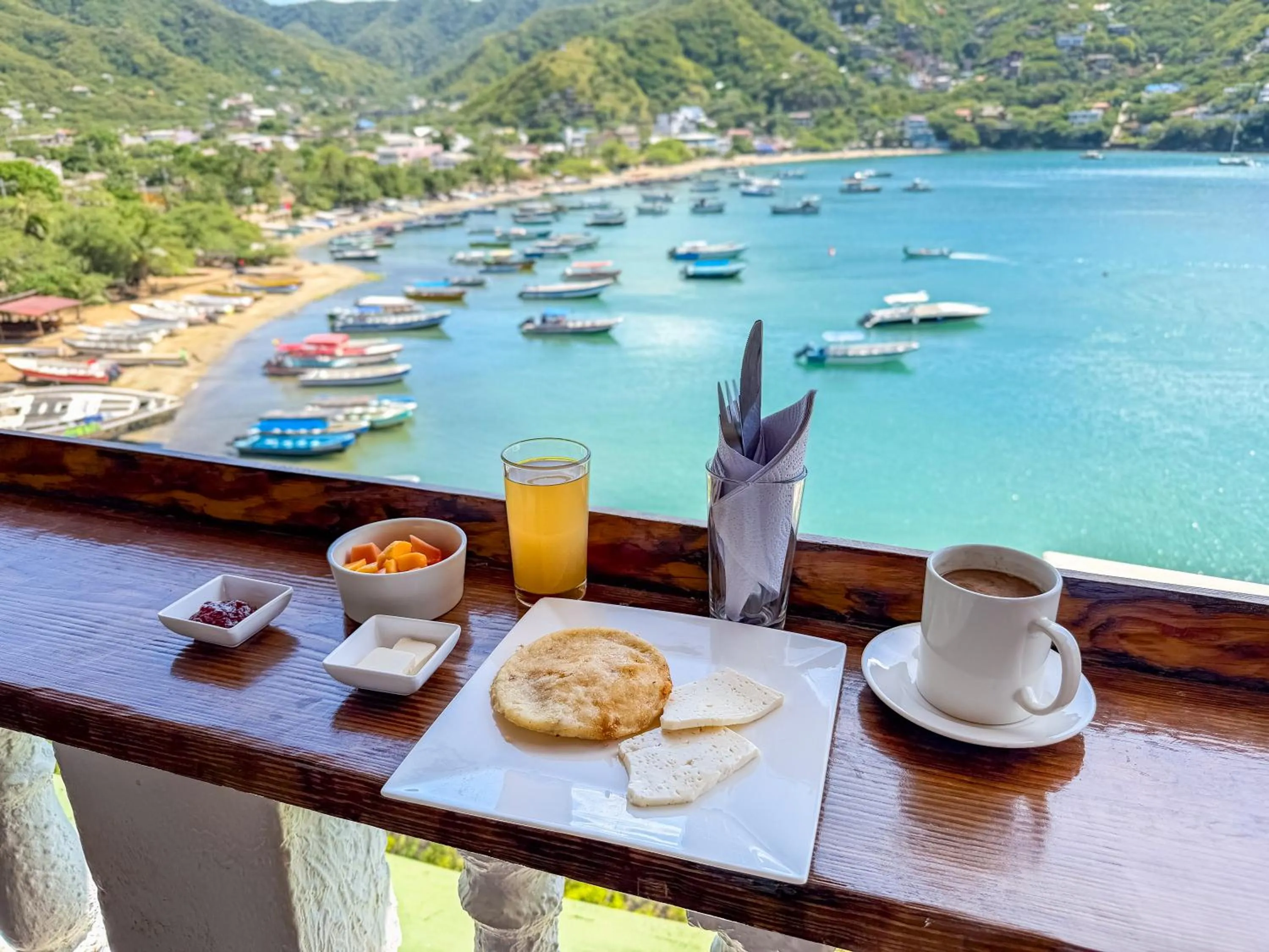 Restaurant/places to eat in Hotel Bahia Taganga