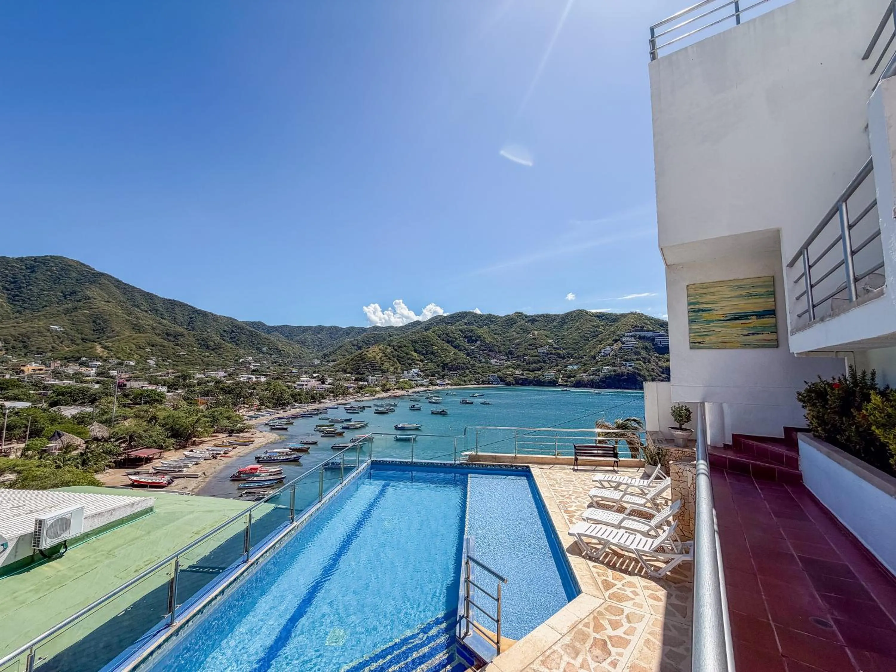 Sea view in Hotel Bahia Taganga