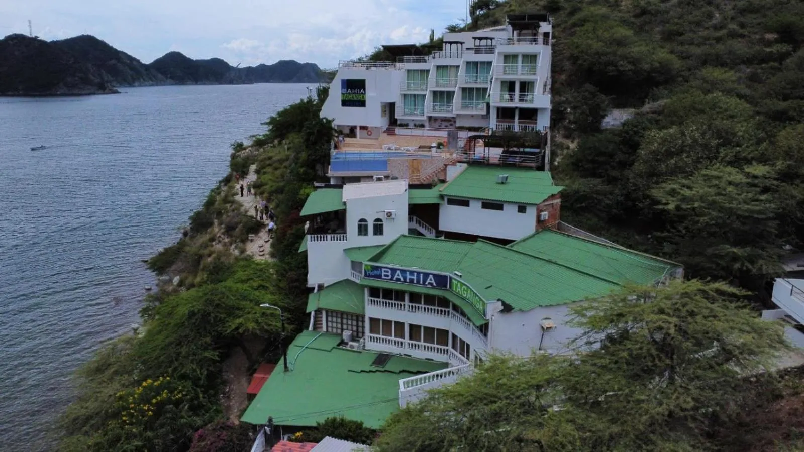 Property building in Hotel Bahia Taganga