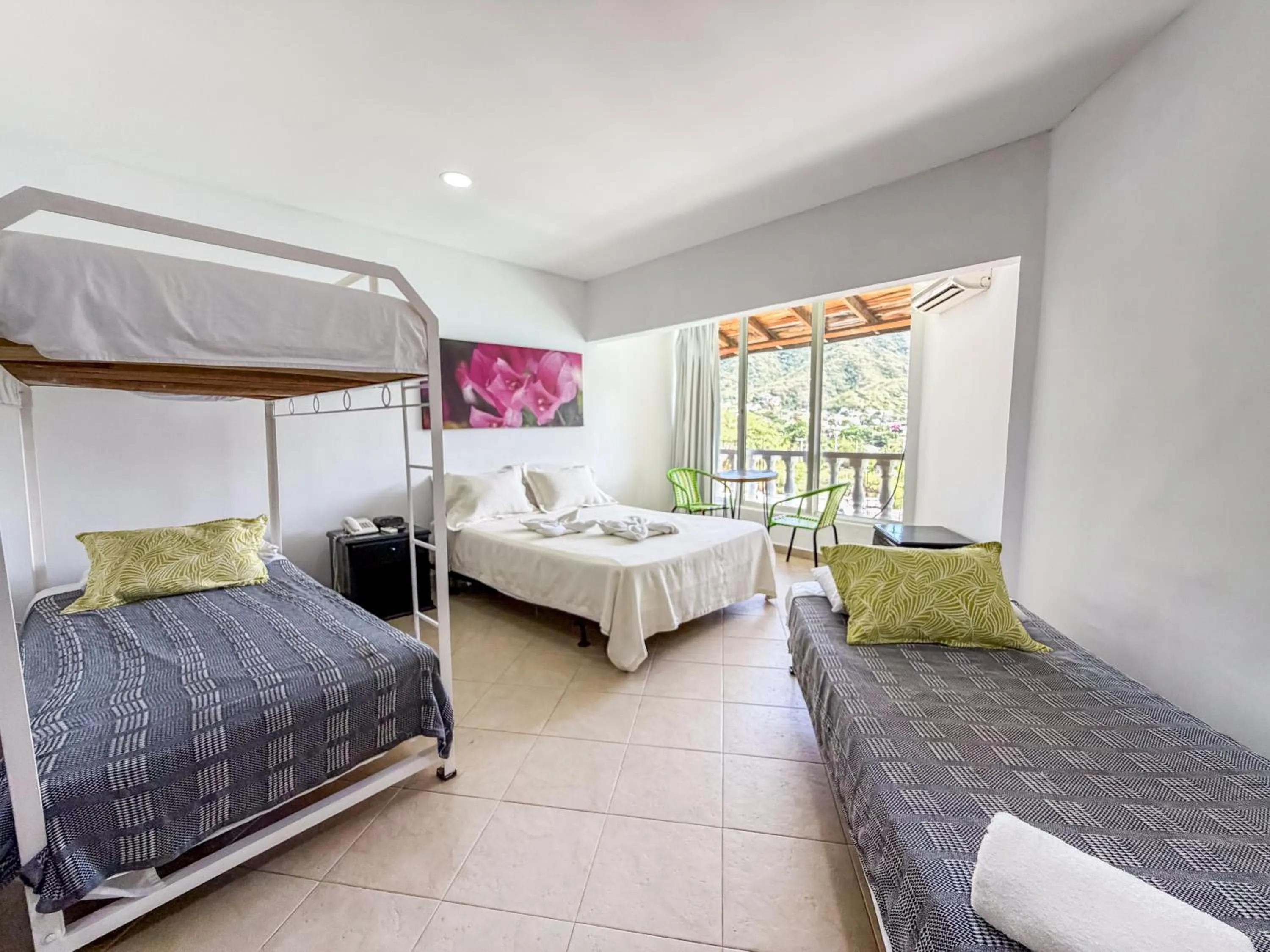 Bedroom, Bed in Hotel Bahia Taganga