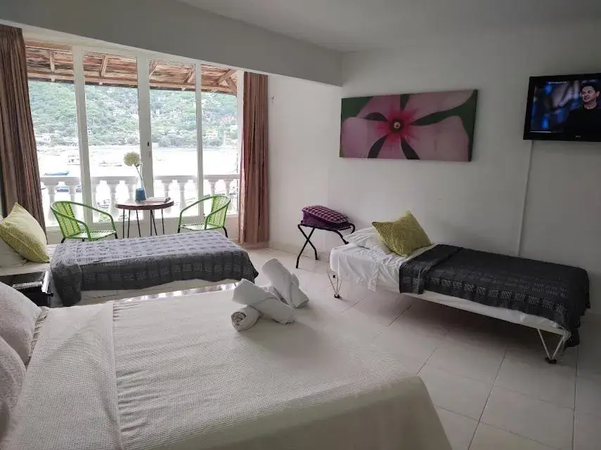 Family Room in Hotel Bahia Taganga Family Room in Hotel Bahia Taganga