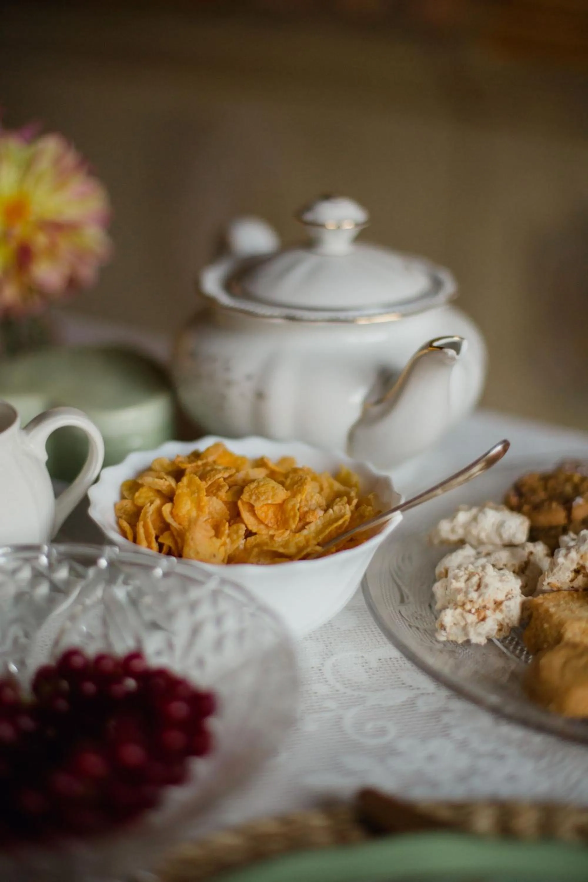 Breakfast in I giardini segreti di Villa Marcello Marinelli