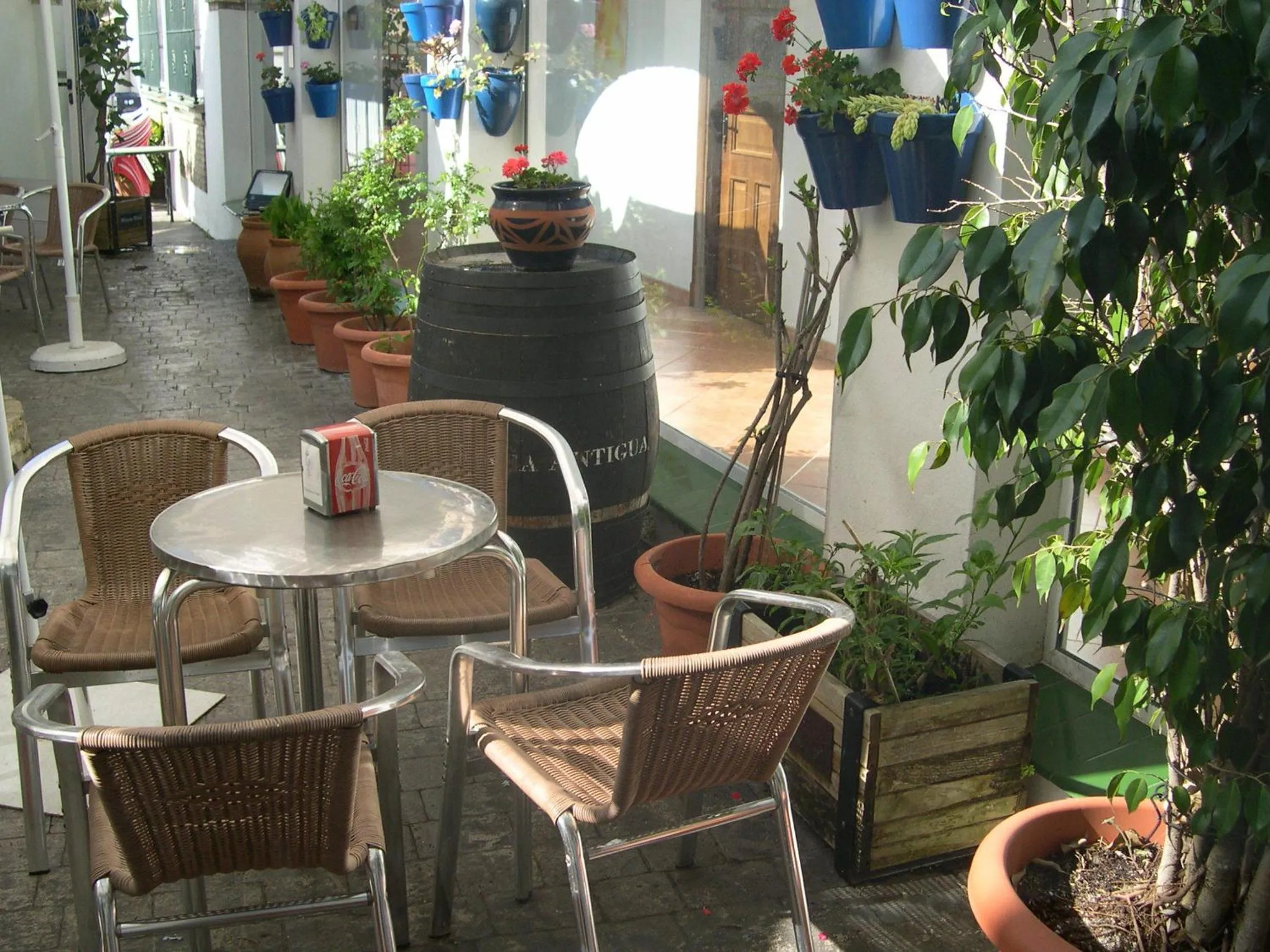 Patio in Hotel Cortijo Los Gallos
